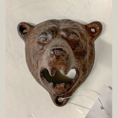 Longhorn Steer Skull Cast Iron Wall Mount Bottle Opener