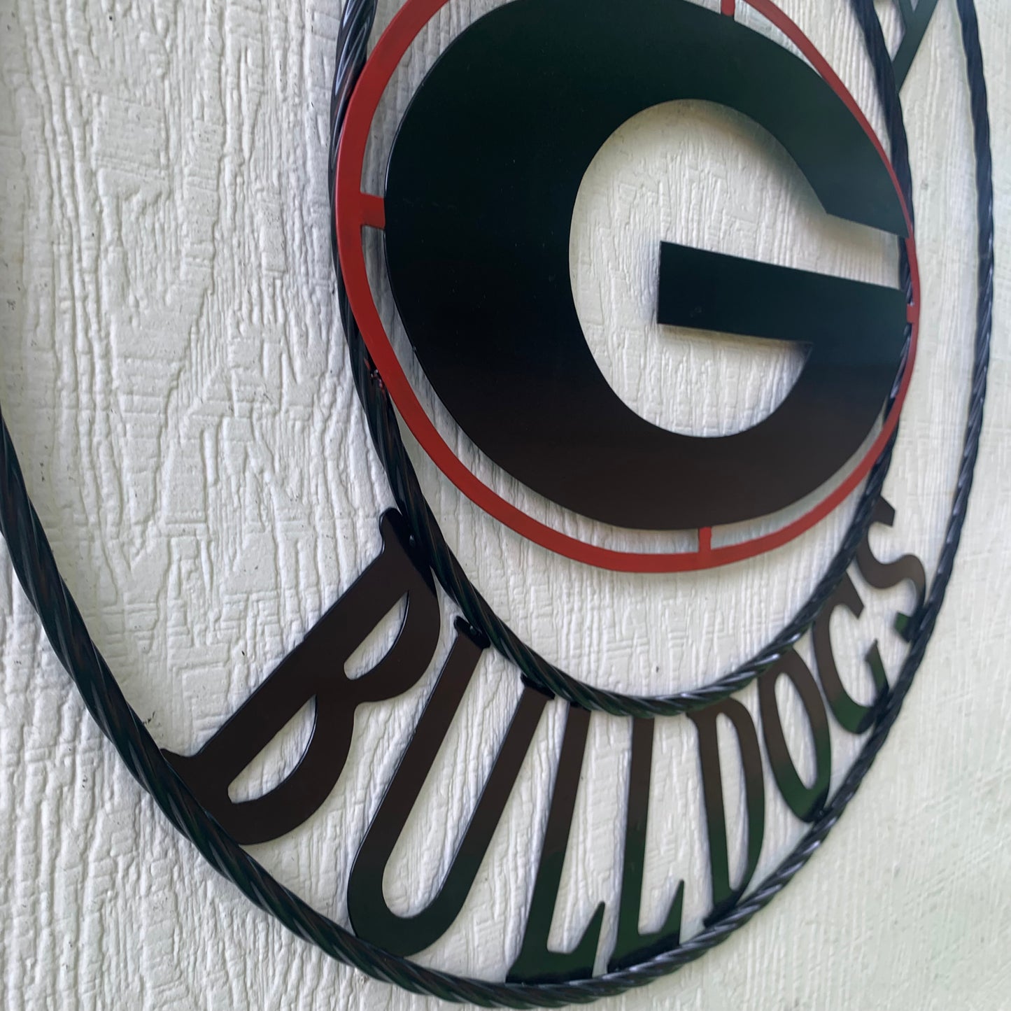 12", 18", 24", 32" GEORGIA BULLDOGS METAL SIGN VINTAGE CUSTOM TEAM ART
