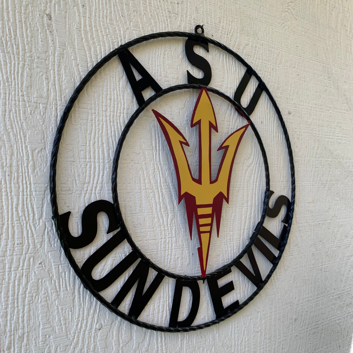 12", 18", 24", 32" ASU SUNDEVILS ARIZONA STATE CUSTOM METAL VINTAGE CRAFT SIGN TEAM WESTERN HOME DECOR HANDMADE