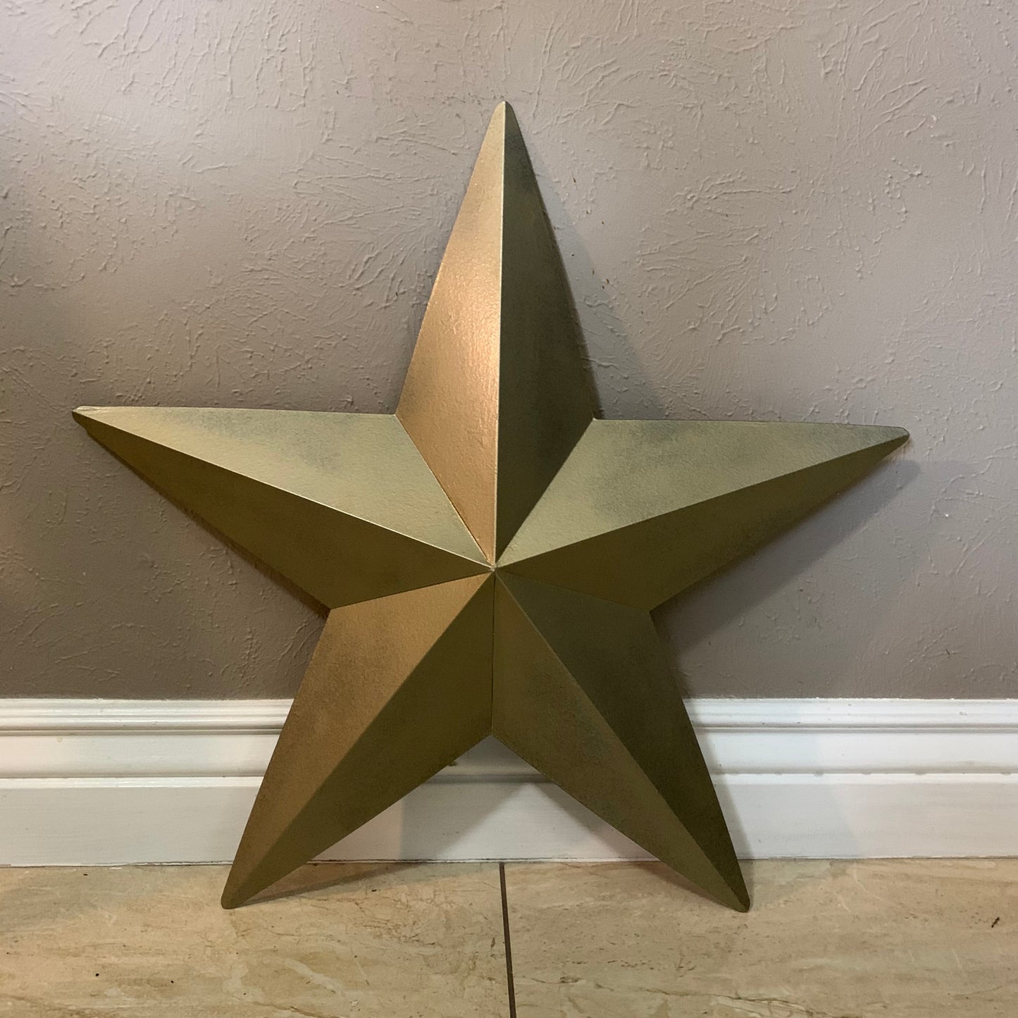 12", 16", 24", 30", 36" RUSTIC GOLD METALLIC BARN METAL STAR WALL ART WESTERN HOME DECOR VINTAGE RUSTIC ART NEW #EH12110