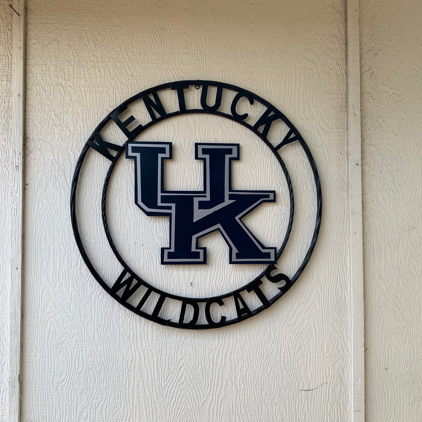KENTUCKY WILDCATS CUSTOM METAL VINTAGE CRAFT SIGN WESTERN HOME DECOR HANDMADE