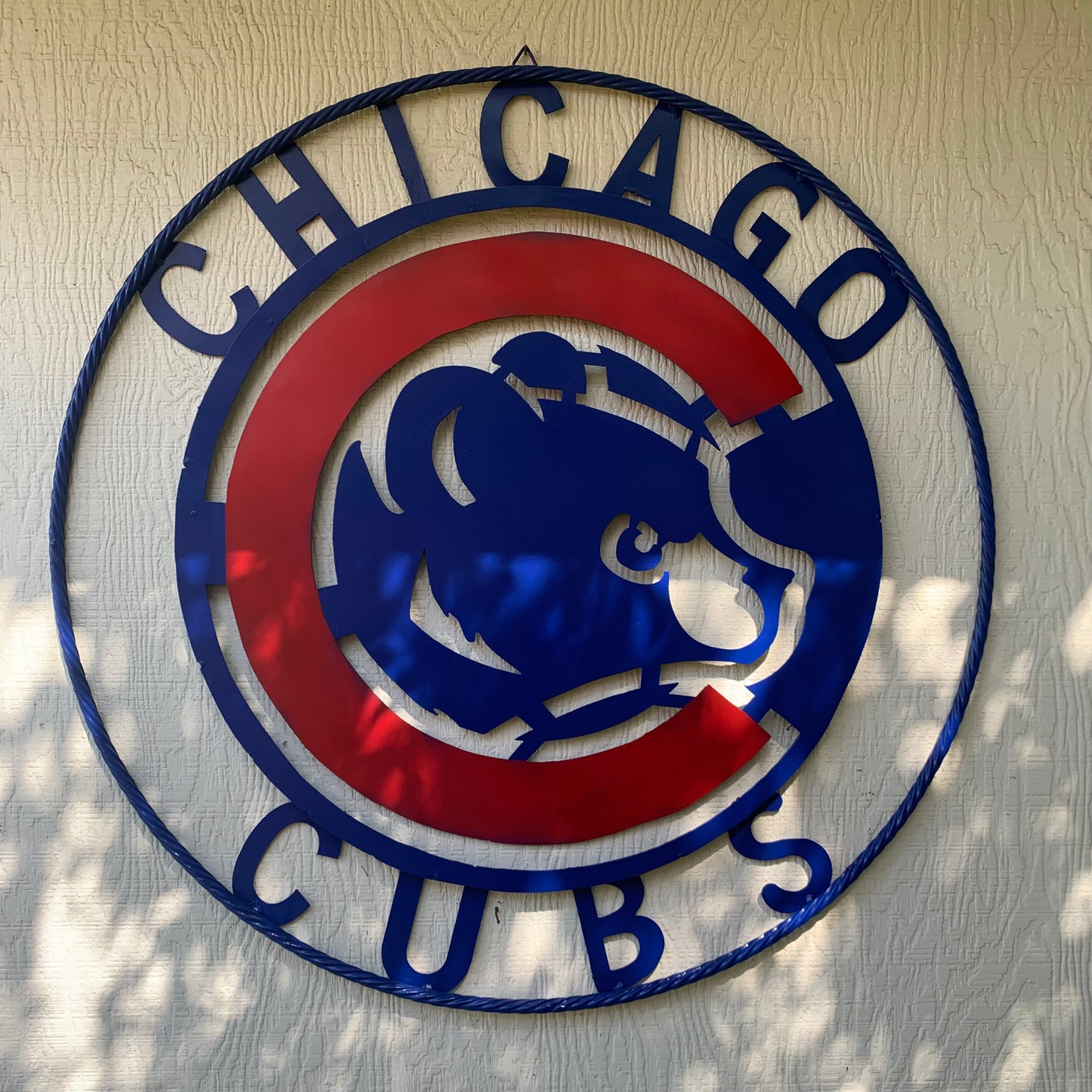 12", 18", 24", 32" CHICAGO CUBS CUSTOM METAL VINTAGE CRAFT TEAM SPORTS SIGN HANDMADE