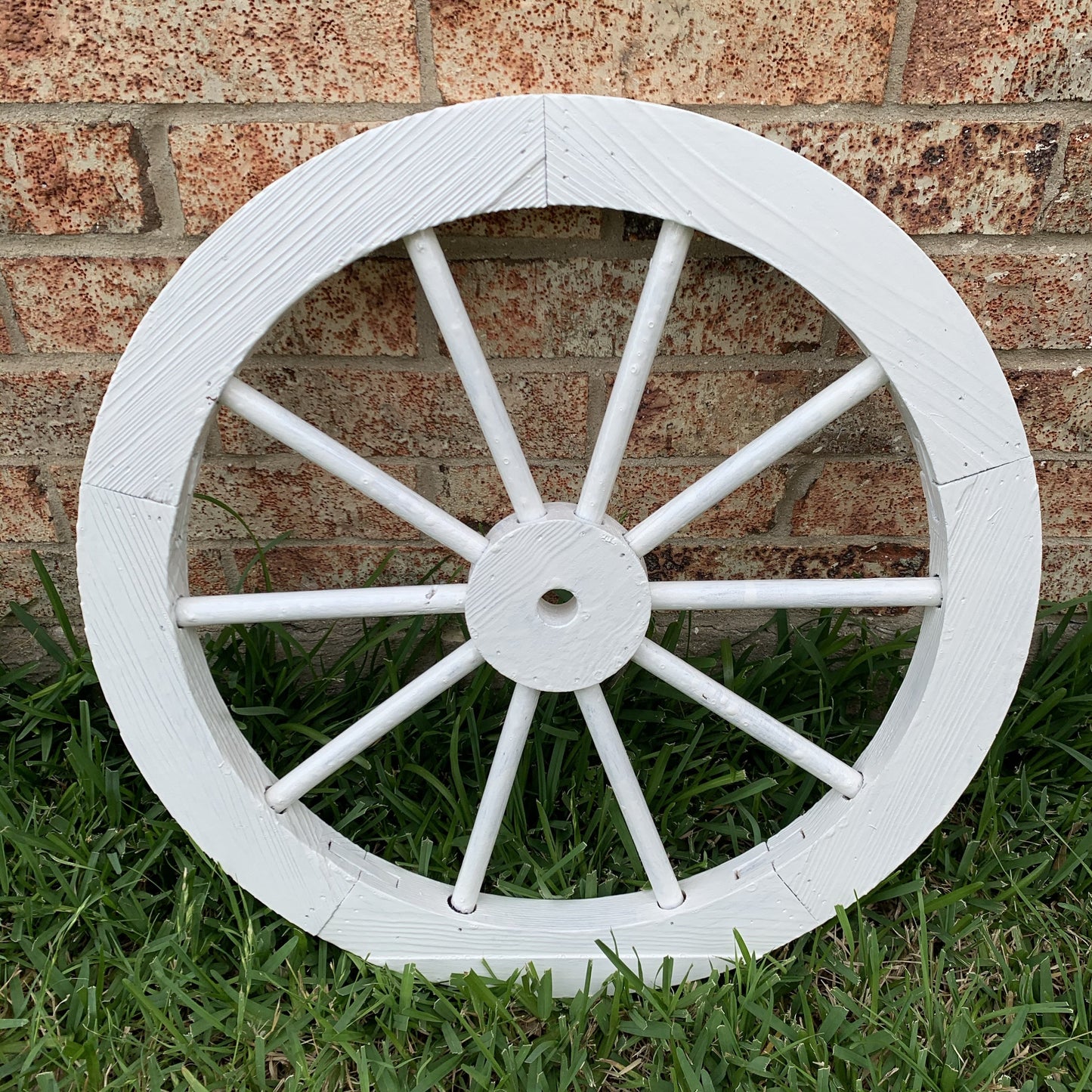 16",24",30" WAGON WHEEL BROWN BARN WOOD WESTERN HOME DECOR RUSTIC HANDMADE CRAFT