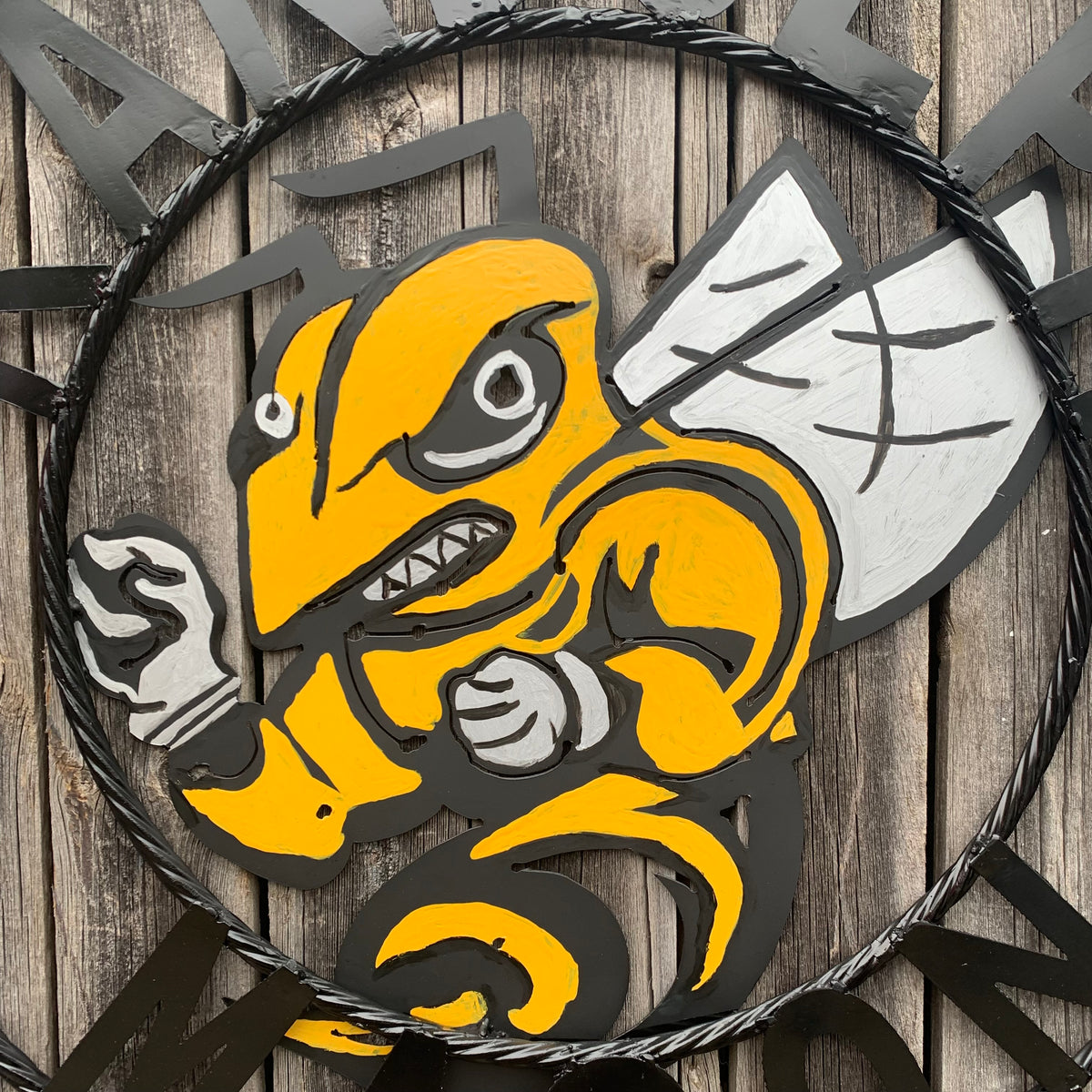 RANDOLPH MACON CUSTOM METAL VINTAGE CRAFT TEAM SIGN HANDMADE 12",18",24",32" SIZES