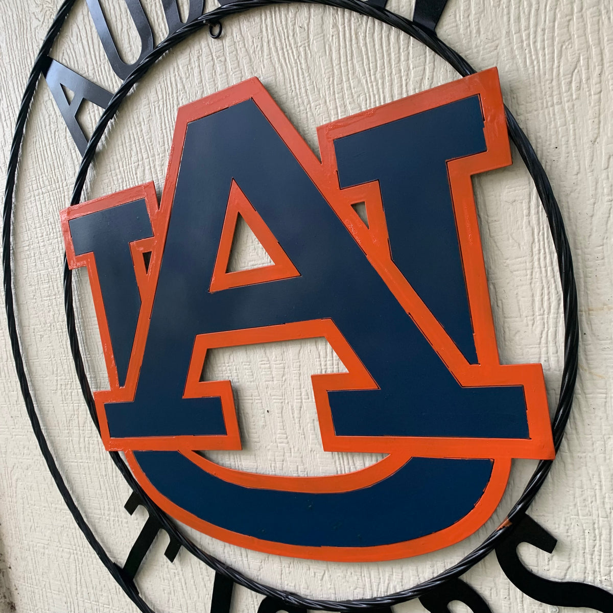 AUBURN TIGERS CUSTOM METAL VINTAGE CRAFT SIGN WESTERN HOME DECOR HANDMADE 12",18",24",32",36"