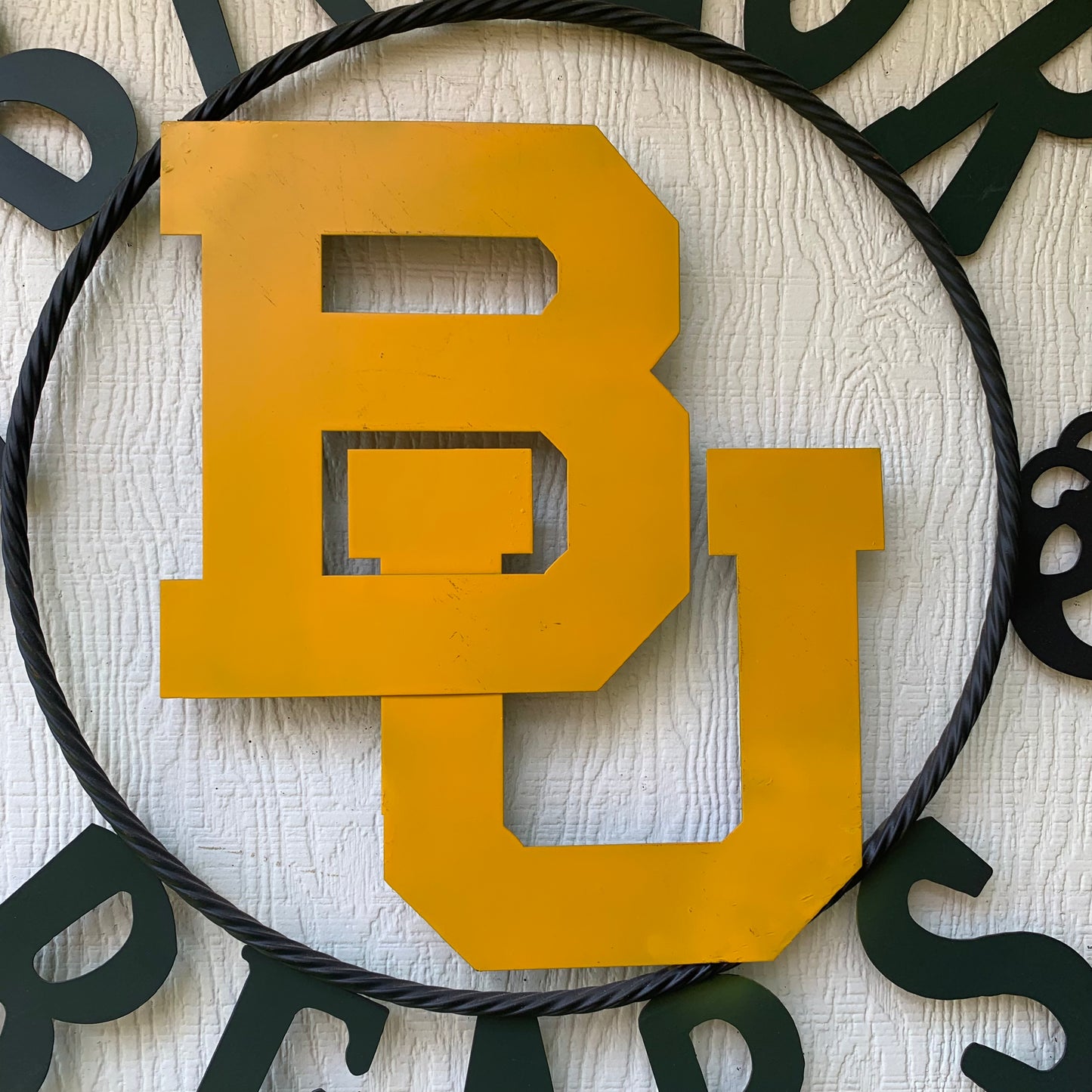 12", 18", 24", 32" BAYLOR BEARS CUSTOM METAL VINTAGE CRAFT WESTERN HOME DECOR HANDMADE