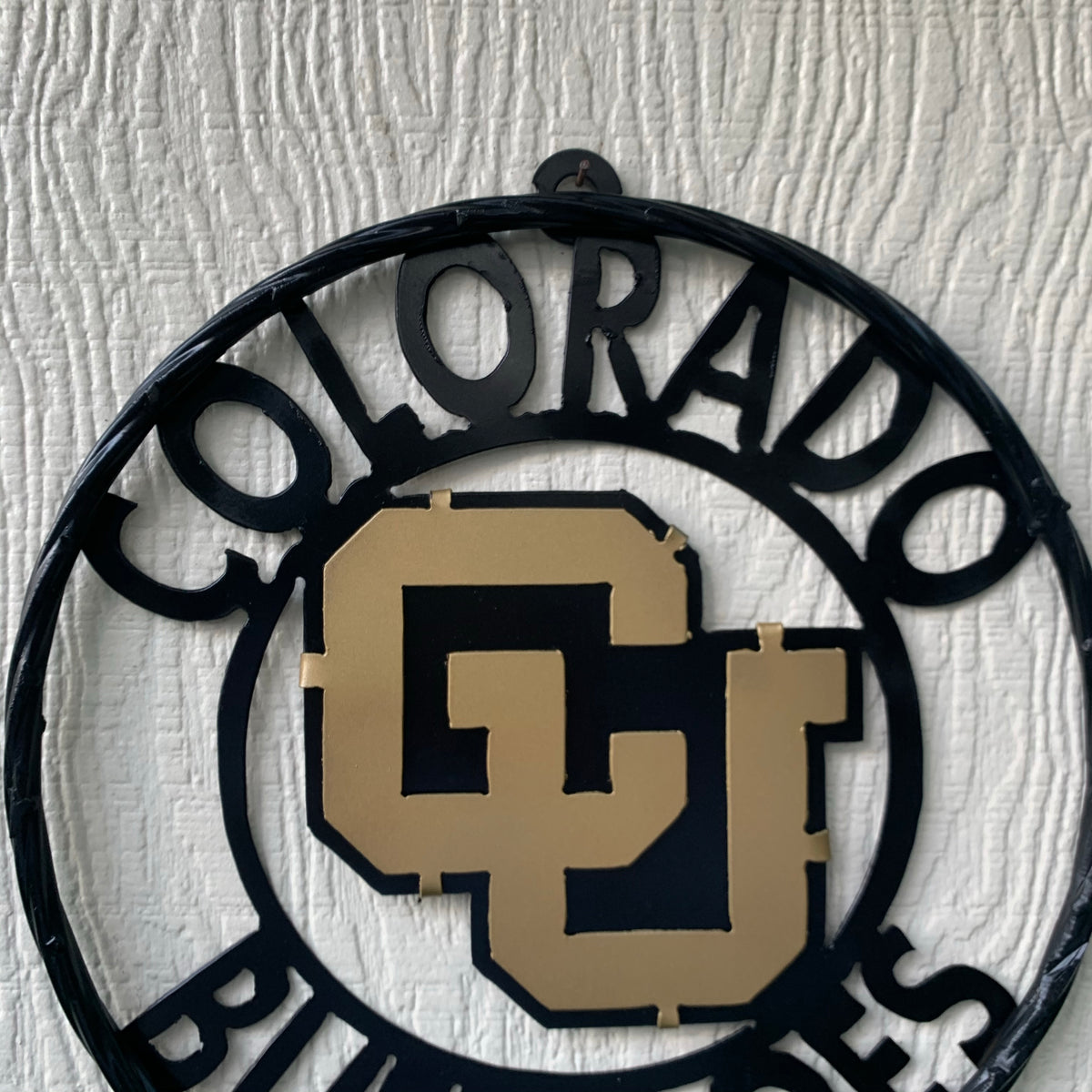 COLORADO BUFFALOES CUSTOM METAL VINTAGE CRAFT SIGN TEAM ART WESTERN HOME DECOR HANDMADE