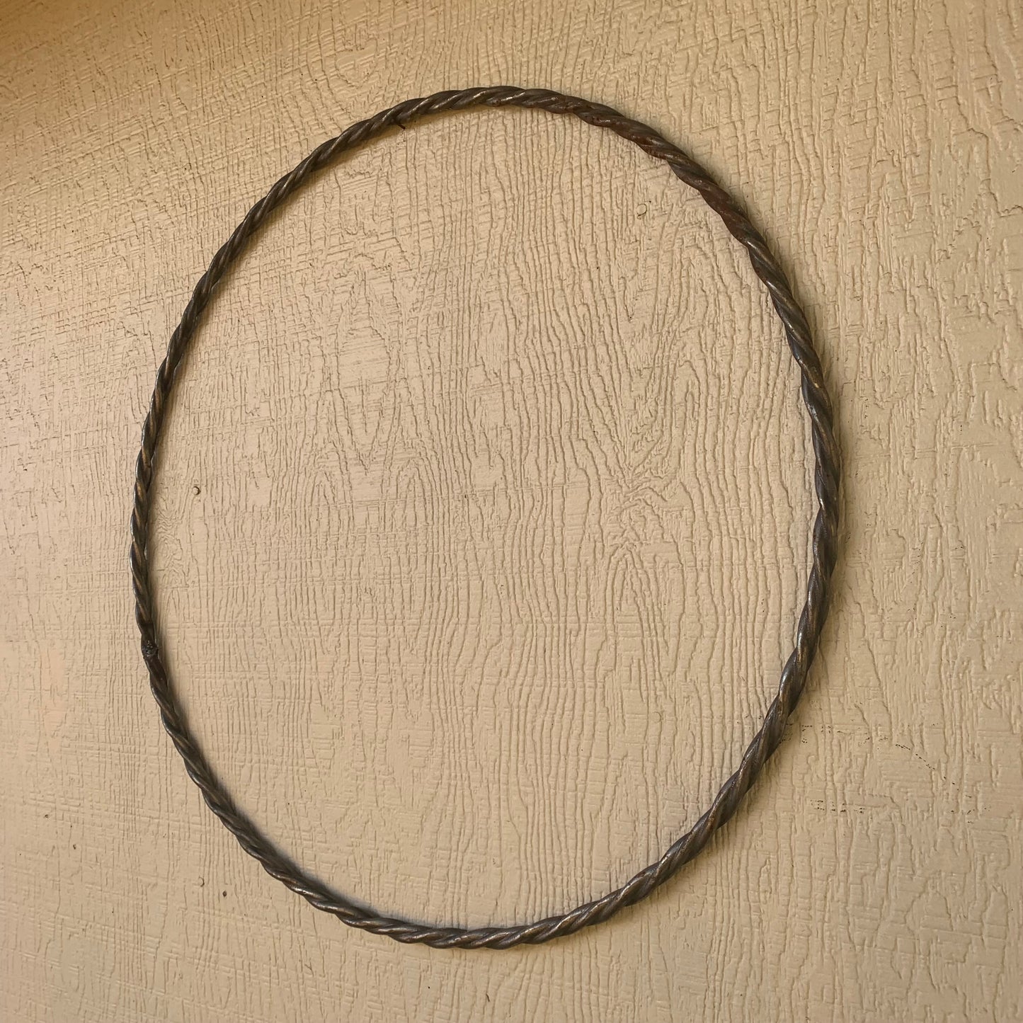 TWISTED RING ONLY METAL WESTERN HOME DECOR HANDMADE CRAFT 18",24",36"
