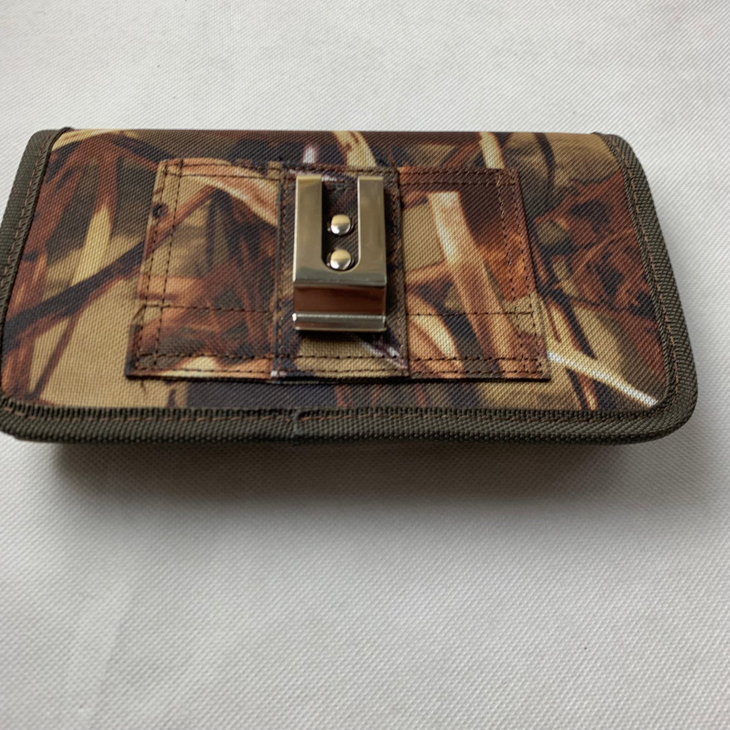 7" LUXMO WIRELESS XL MEGA EXTRA LARGE HORIZONTAL CAMO RUGGED POUCH VELCO CLOSURE  &  BELT LOOP CLIP HOLSTER CELL PHONE CASE UNIVERSAL OVERSIZE