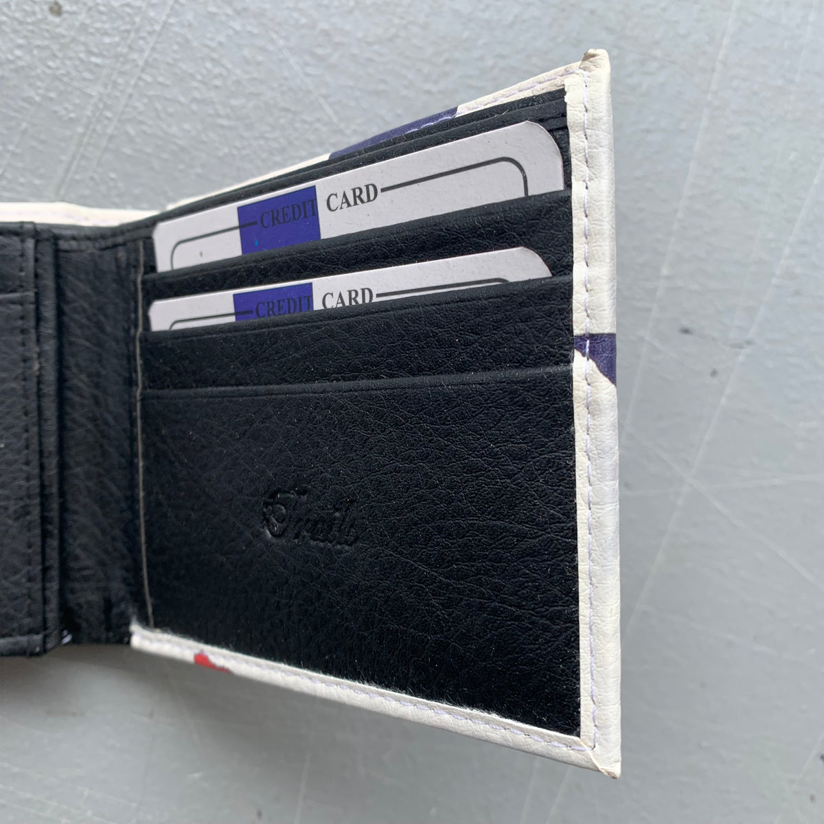 5" TEXAS FLAG WALLET LEATHER BIFOLD WALLET NEW