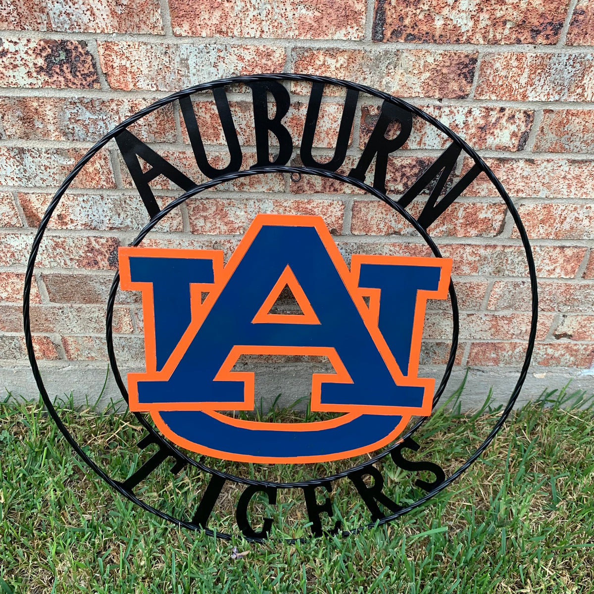AUBURN TIGERS CUSTOM METAL VINTAGE CRAFT SIGN WESTERN HOME DECOR HANDMADE 12",18",24",32",36"