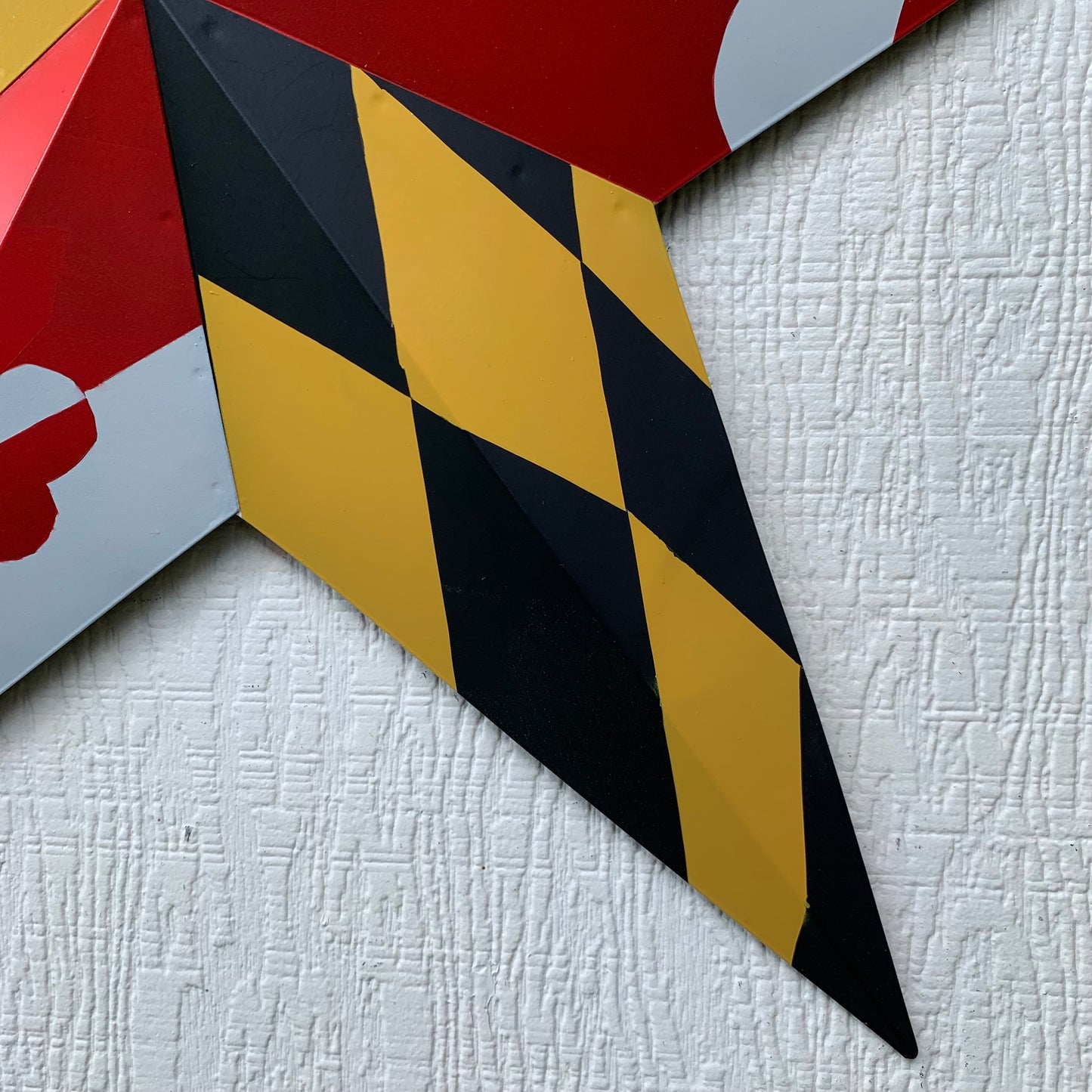MARYLAND FLAG BARN METAL STAR WESTERN HOME DECOR HANDMADE 22",24",30",36" #EH10423