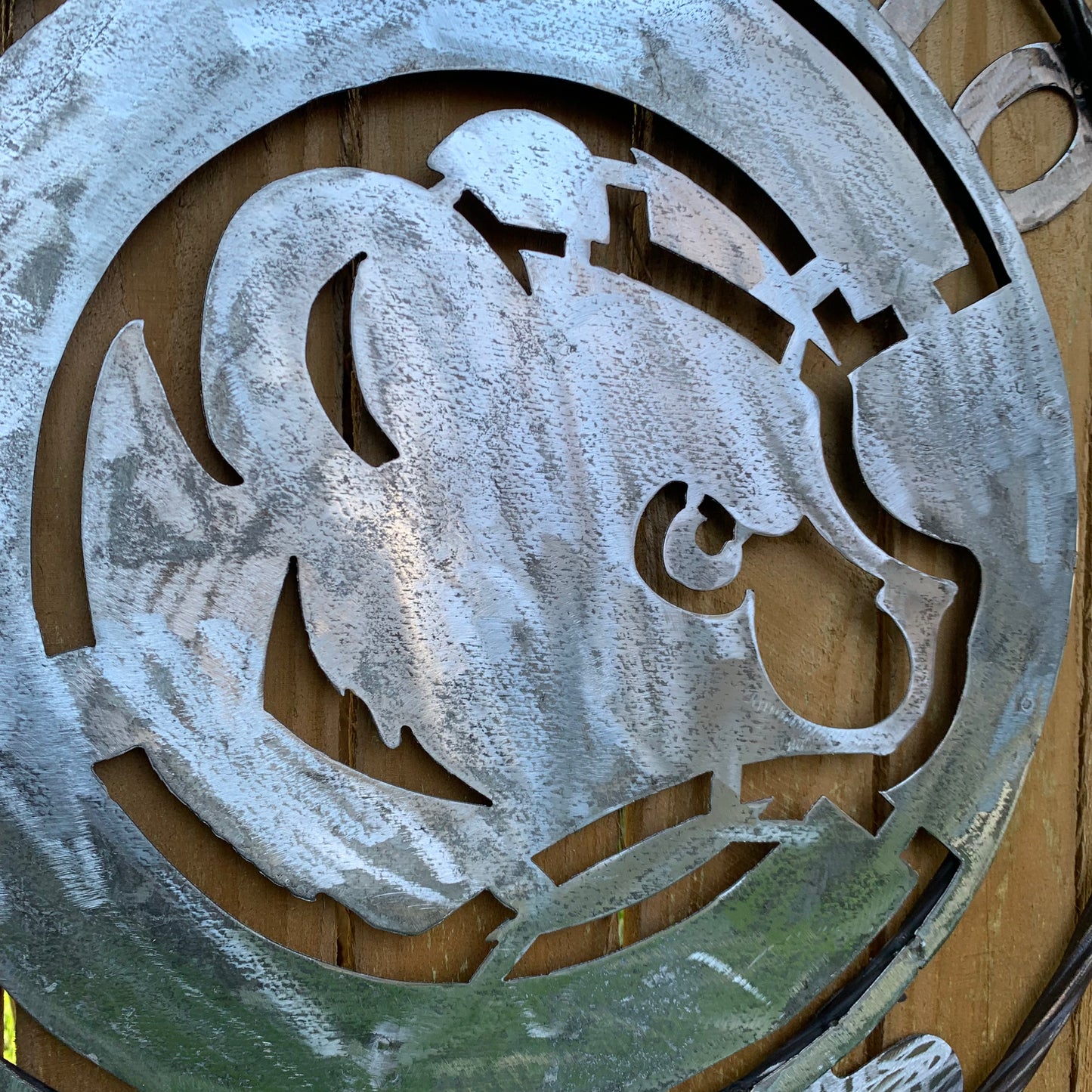 12", 18", 24", 32" CHICAGO CUBS CUSTOM RAW METAL VINTAGE CRAFT TEAM SPORTS SIGN HANDMADE