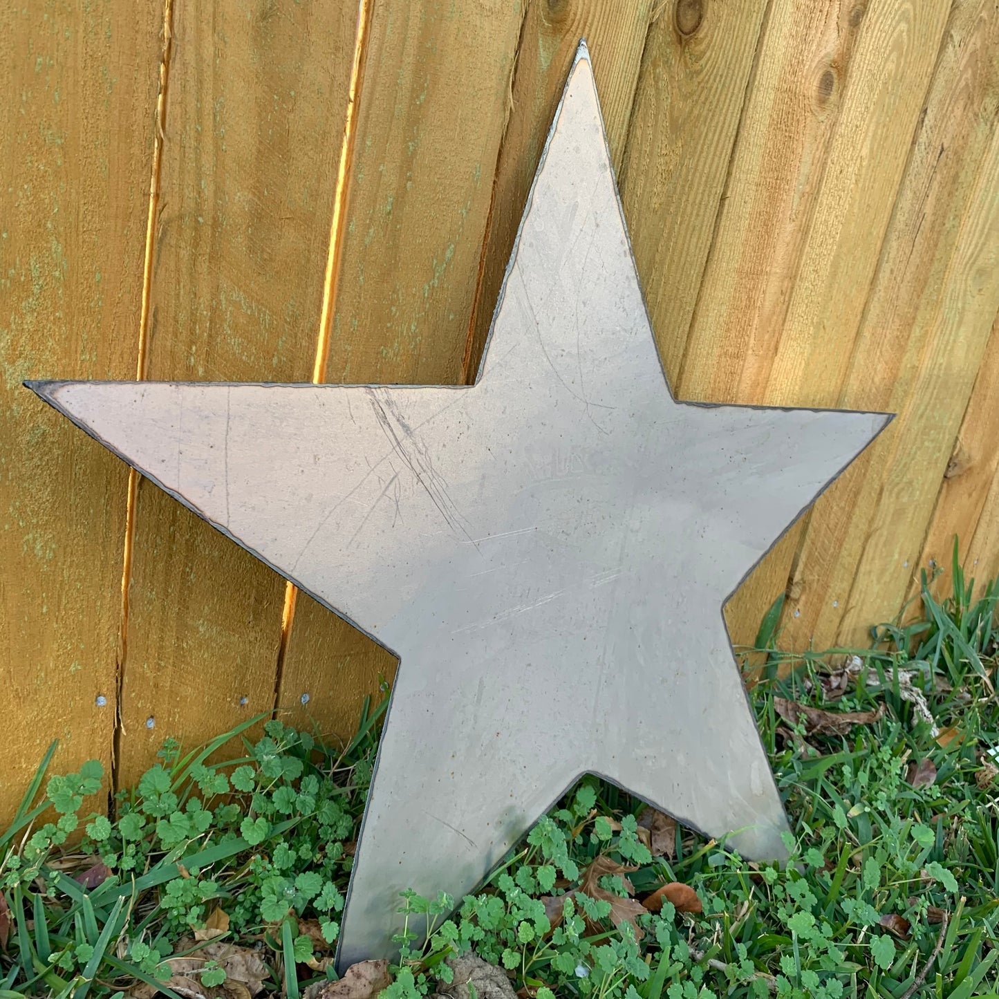 FLAT STAR PLAIN LASERCUT RAW METAL ART WESTERN HOME DECOR RUSTIC HANDMADE CRAFT NEW