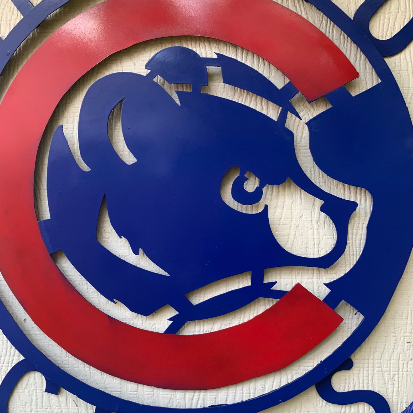 12", 18", 24", 32" CHICAGO CUBS CUSTOM METAL VINTAGE CRAFT TEAM SPORTS SIGN HANDMADE