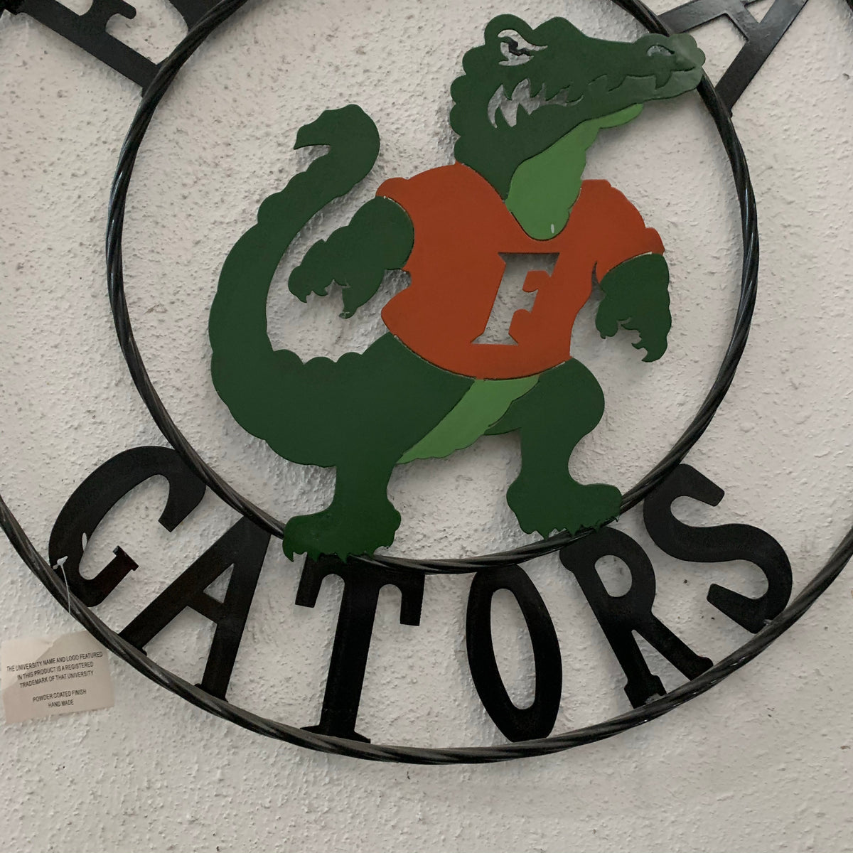 12", 18", 24", 32" FLORIDA GATORS CUSTOM METAL VINTAGE CRAFT TEAM SIGN WETSERN HOME DECOR HANDMADE