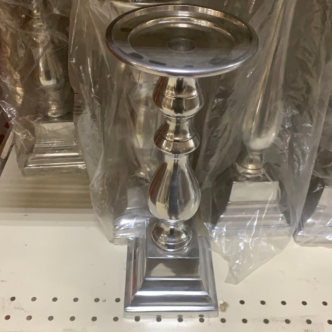 13",17" ALUMINUM CANDLE HOLDER METAL ART WESTERN HOME DECOR NEW #22217
