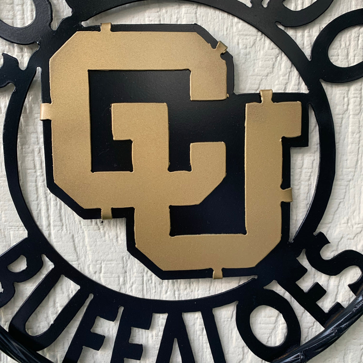 COLORADO BUFFALOES CUSTOM METAL VINTAGE CRAFT SIGN TEAM ART WESTERN HOME DECOR HANDMADE