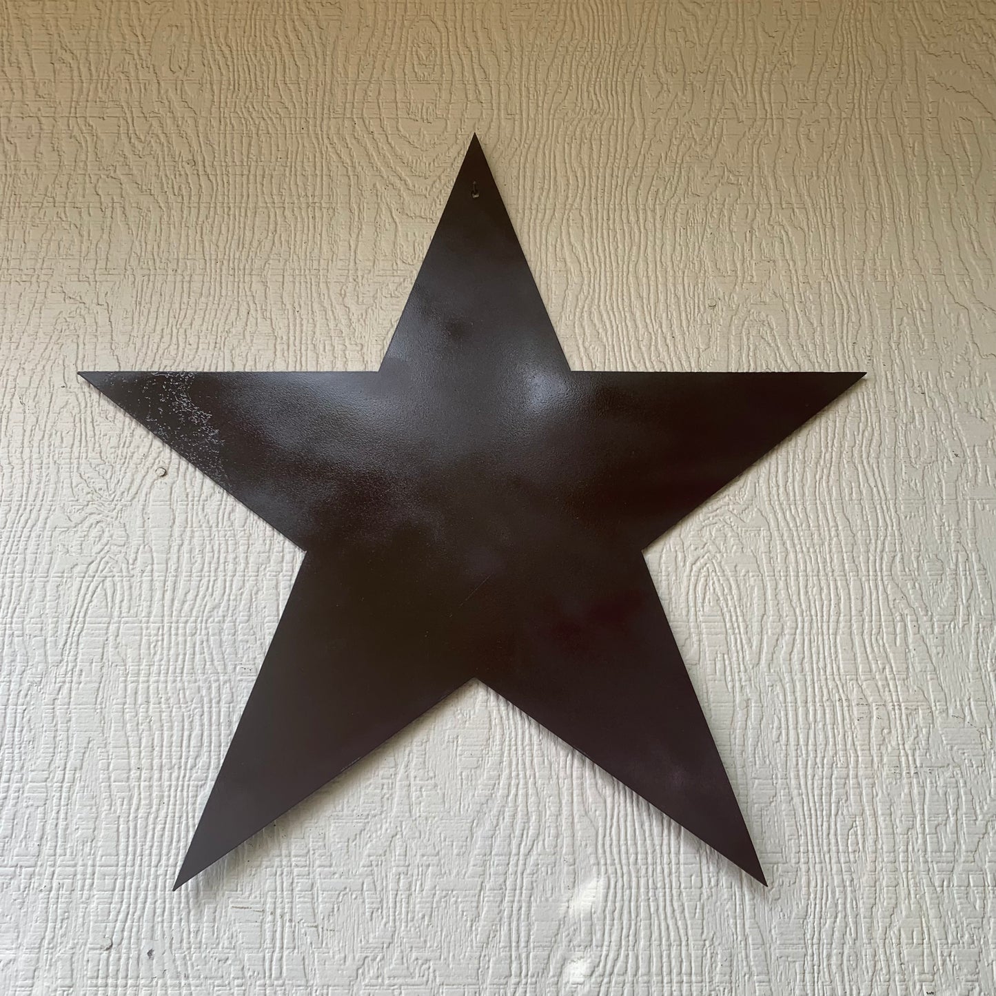 2D FLAT STAR BARN PLAIN LASERCUT METAL BROWN STAR ART WESTERN HOME DECOR HANDMADE #EH12822