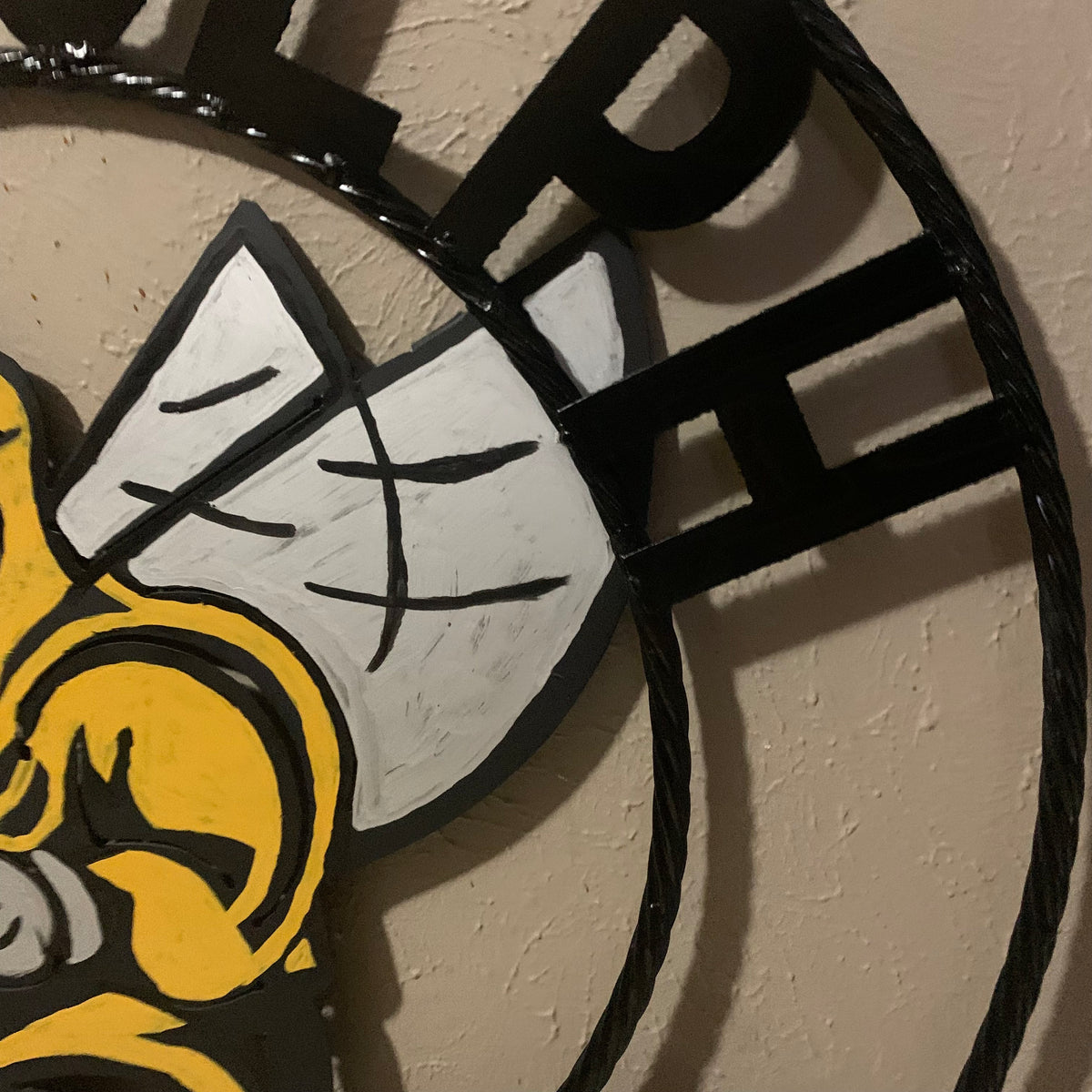 RANDOLPH MACON CUSTOM METAL VINTAGE CRAFT TEAM SIGN HANDMADE 12",18",24",32" SIZES