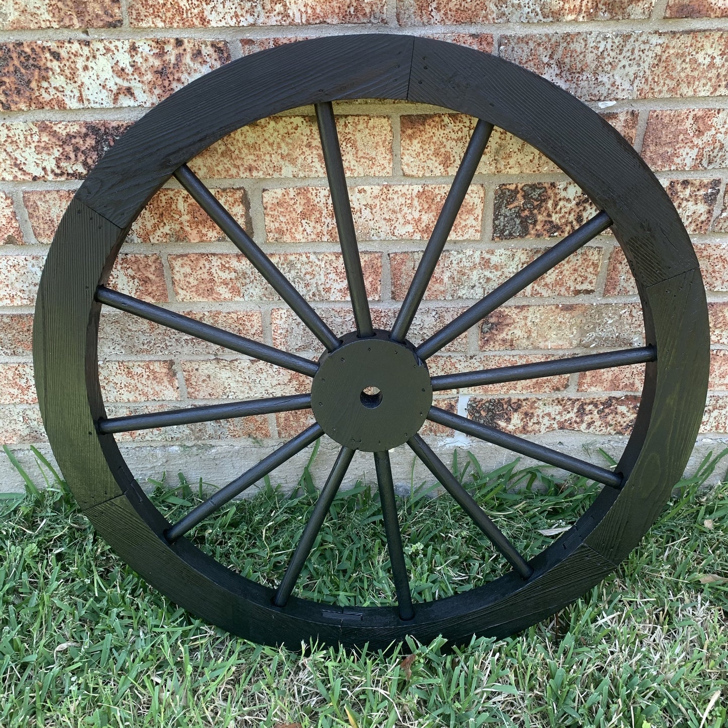 16",24",30" WAGON WHEEL BROWN BARN WOOD WESTERN HOME DECOR RUSTIC HANDMADE CRAFT
