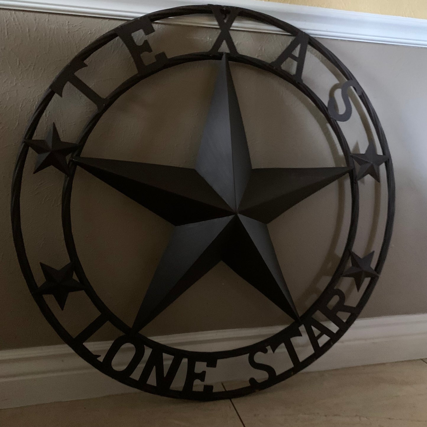 TEXAS LONESTAR METAL ART WESTERN HOME WALL DECOR RUSTIC VINTAGE BROWN NEW, SIZE:24",32",36",40",42",44",46",50"