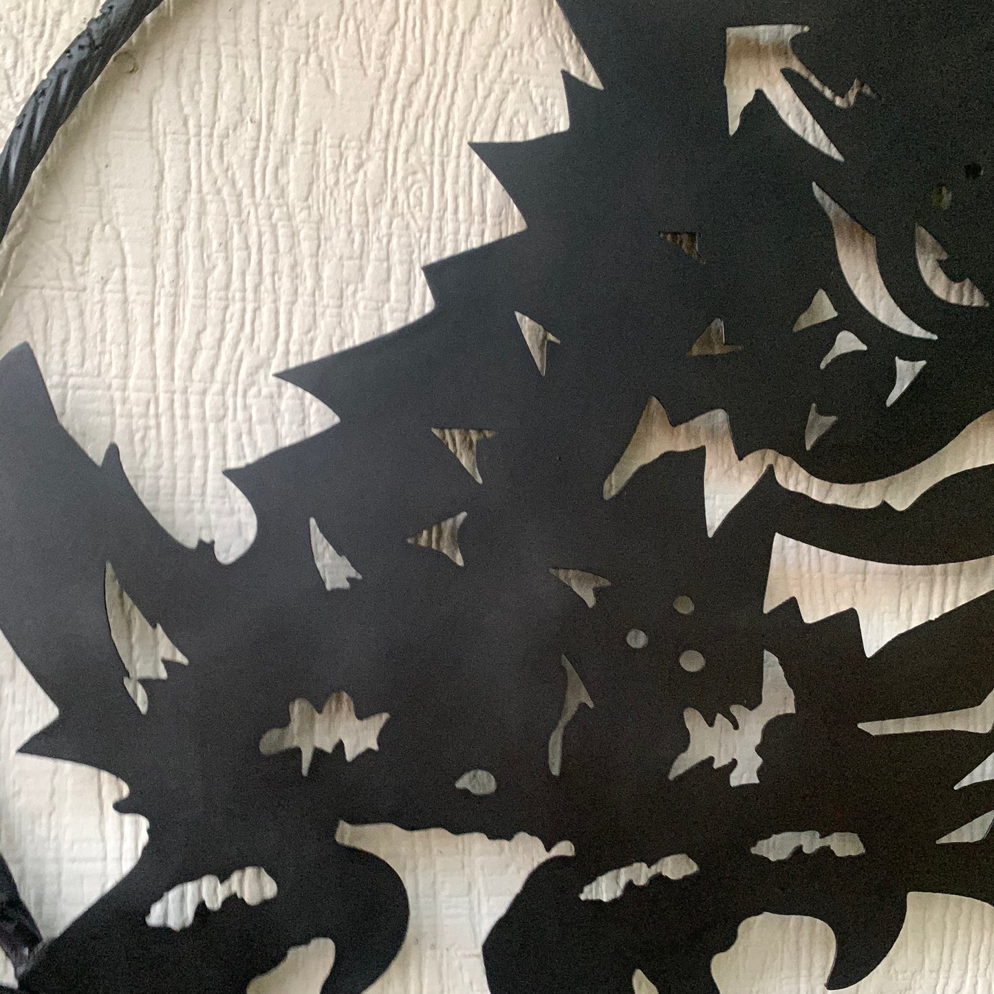 TCU HORNED FROGS BLACK CUSTOM METAL VINTAGE CRAFT TEAM SIGN HANDMADE