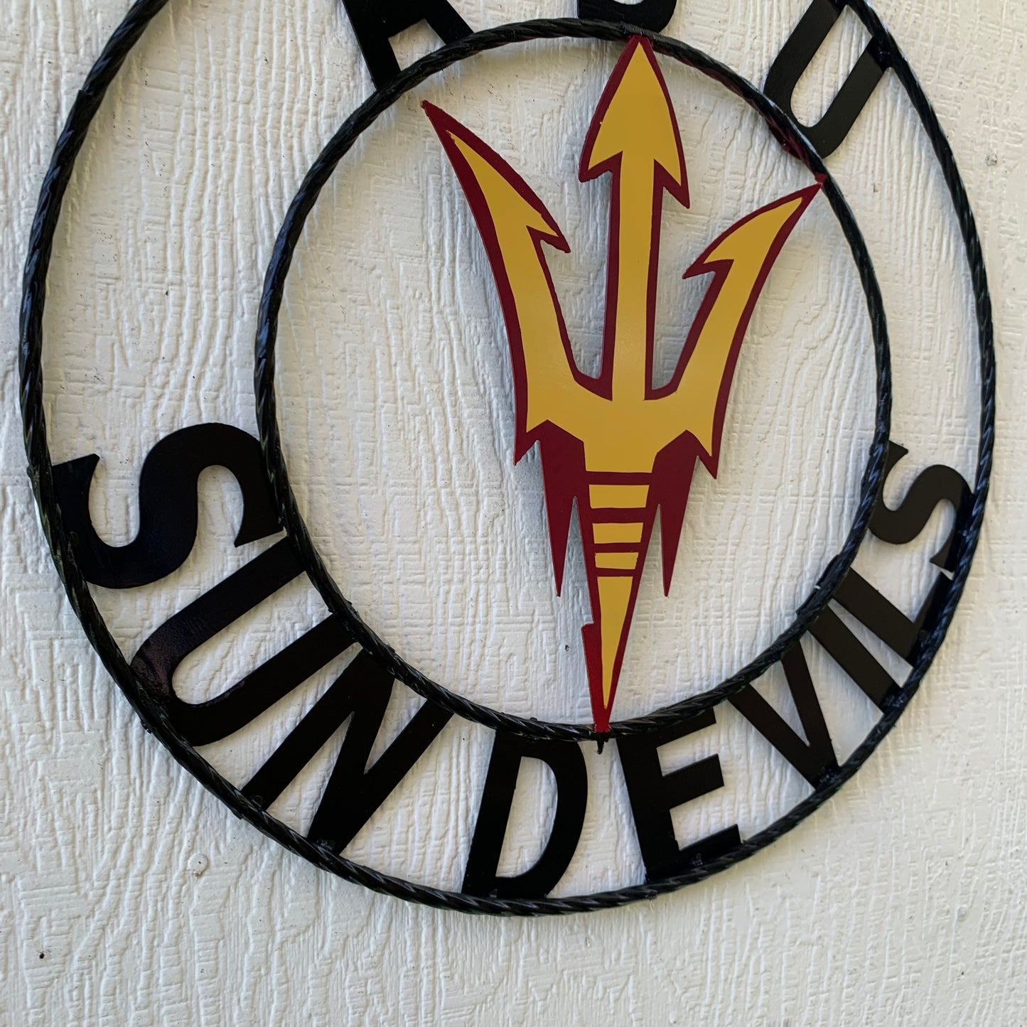 12", 18", 24", 32" ASU SUNDEVILS ARIZONA STATE CUSTOM METAL VINTAGE CRAFT SIGN TEAM WESTERN HOME DECOR HANDMADE