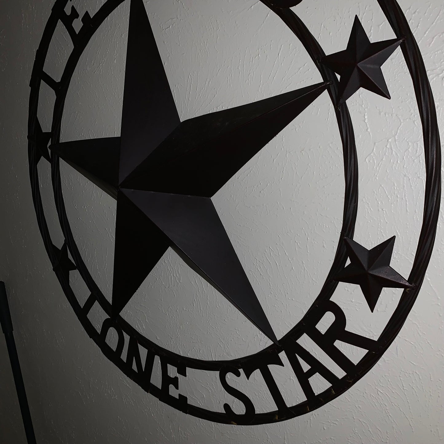 TEXAS LONESTAR METAL ART WESTERN HOME WALL DECOR RUSTIC VINTAGE BROWN NEW, SIZE:24",32",36",40",42",44",46",50"