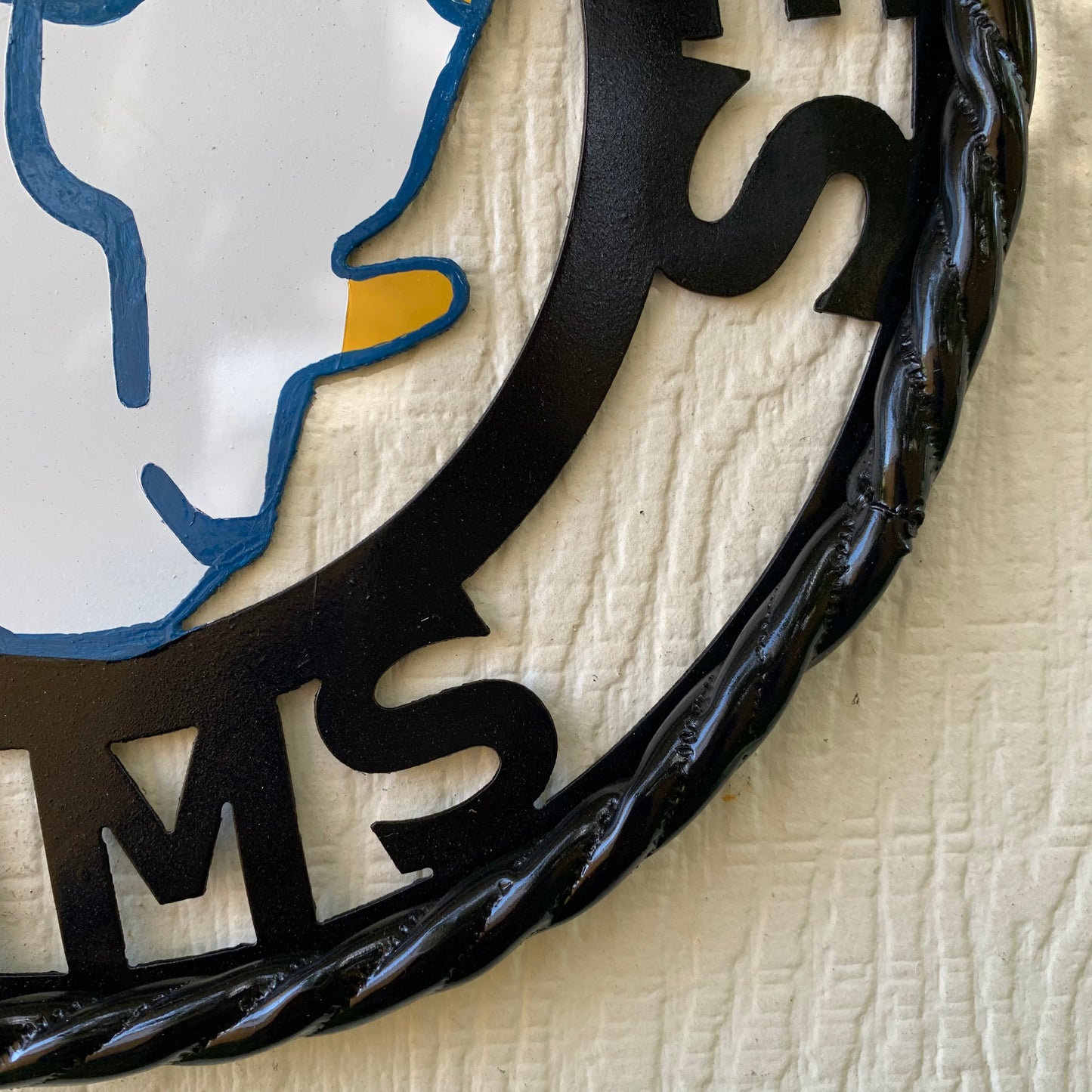 12", 18", 24", 32" LOS ANGES RAMS METAL CUSTOM VINTAGE CRAFT WALL ART TEAM SIGN HANDMADE