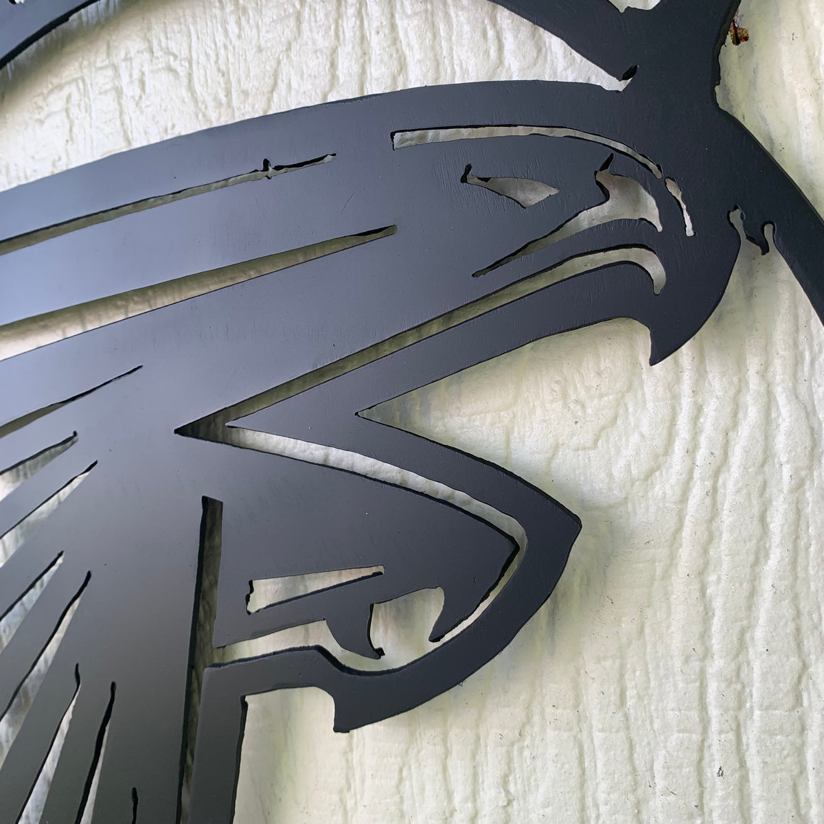 12",18",24",32",36" ATLANTA FALCONS BLACK METAL CUSTOM METAL VINTAGE CRAFT SIGN FOOTBALL TEAM WESTERN HOME DECOR HANDMADE