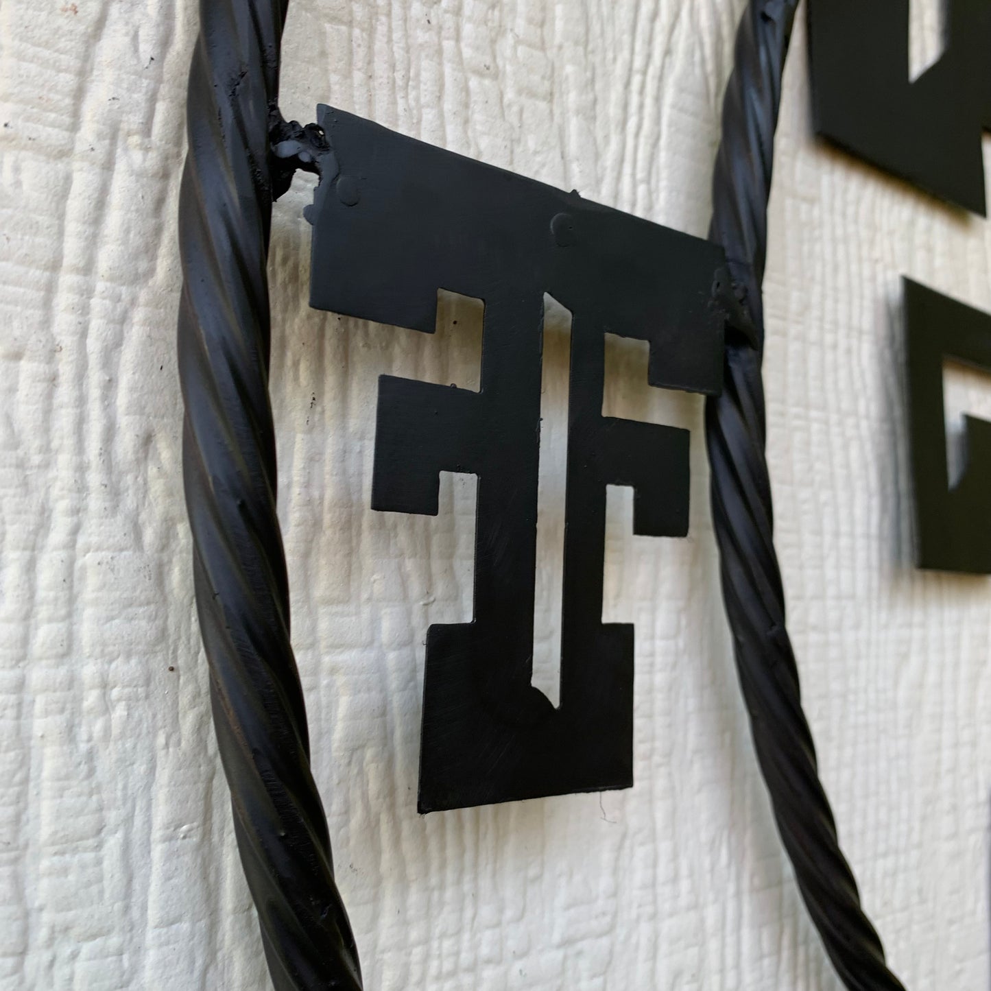 TEXAS TECH RUSTIC BLACK CUSTOM METAL VINTAGE CRAFT WESTERN HOME DECOR HANDMADE