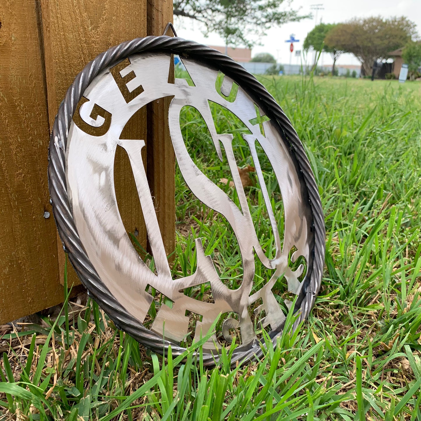 12",18",24",32" LSU GEAUX TIGERS CUSTOM RAW METAL VINTAGE CRAFT TEAM SIGN WESTERN HOME DECOR HANDMADE
