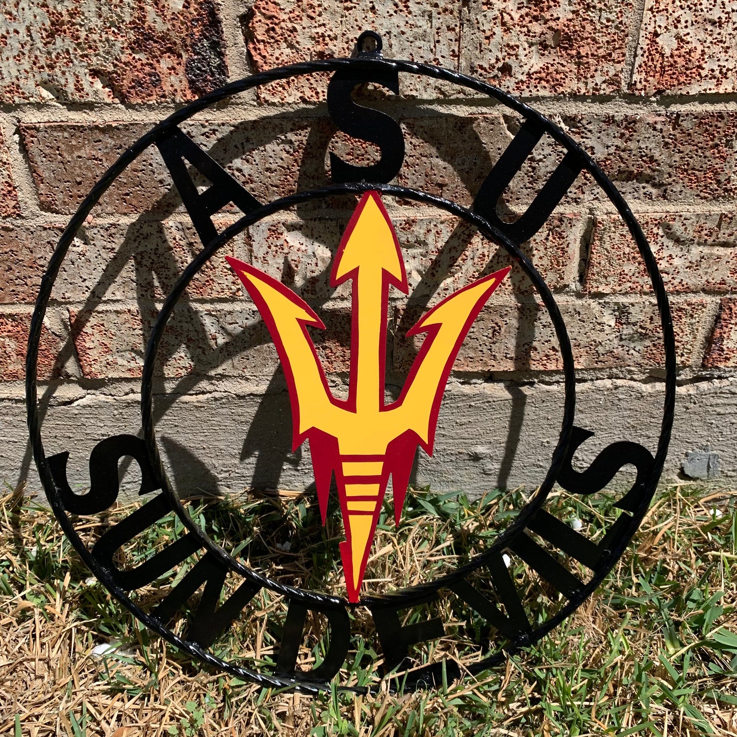 12", 18", 24", 32" ASU SUNDEVILS ARIZONA STATE CUSTOM METAL VINTAGE CRAFT SIGN TEAM WESTERN HOME DECOR HANDMADE