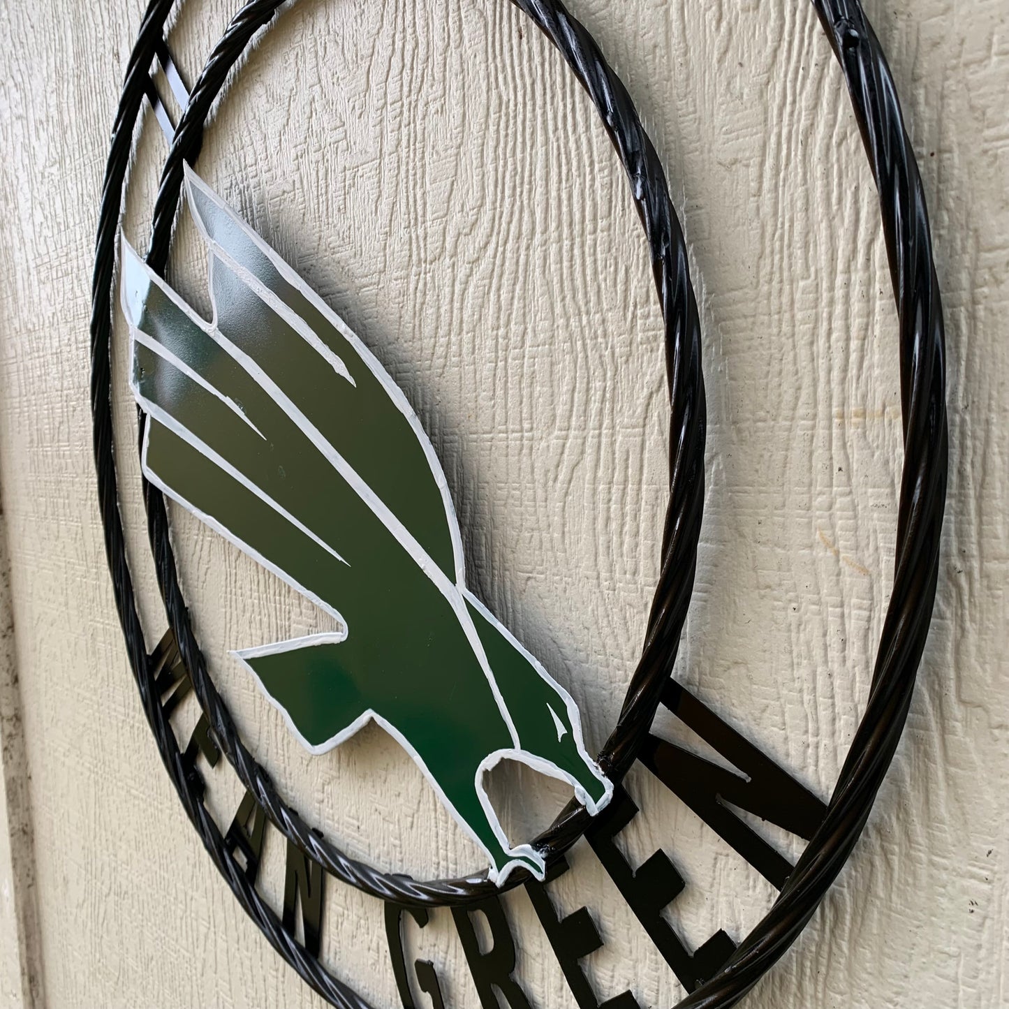 12",18",24",32",36" UNT MEAN GREEN CUSTOM METAL VINTAGE CRAFT SIGN TEAM HANDMADE