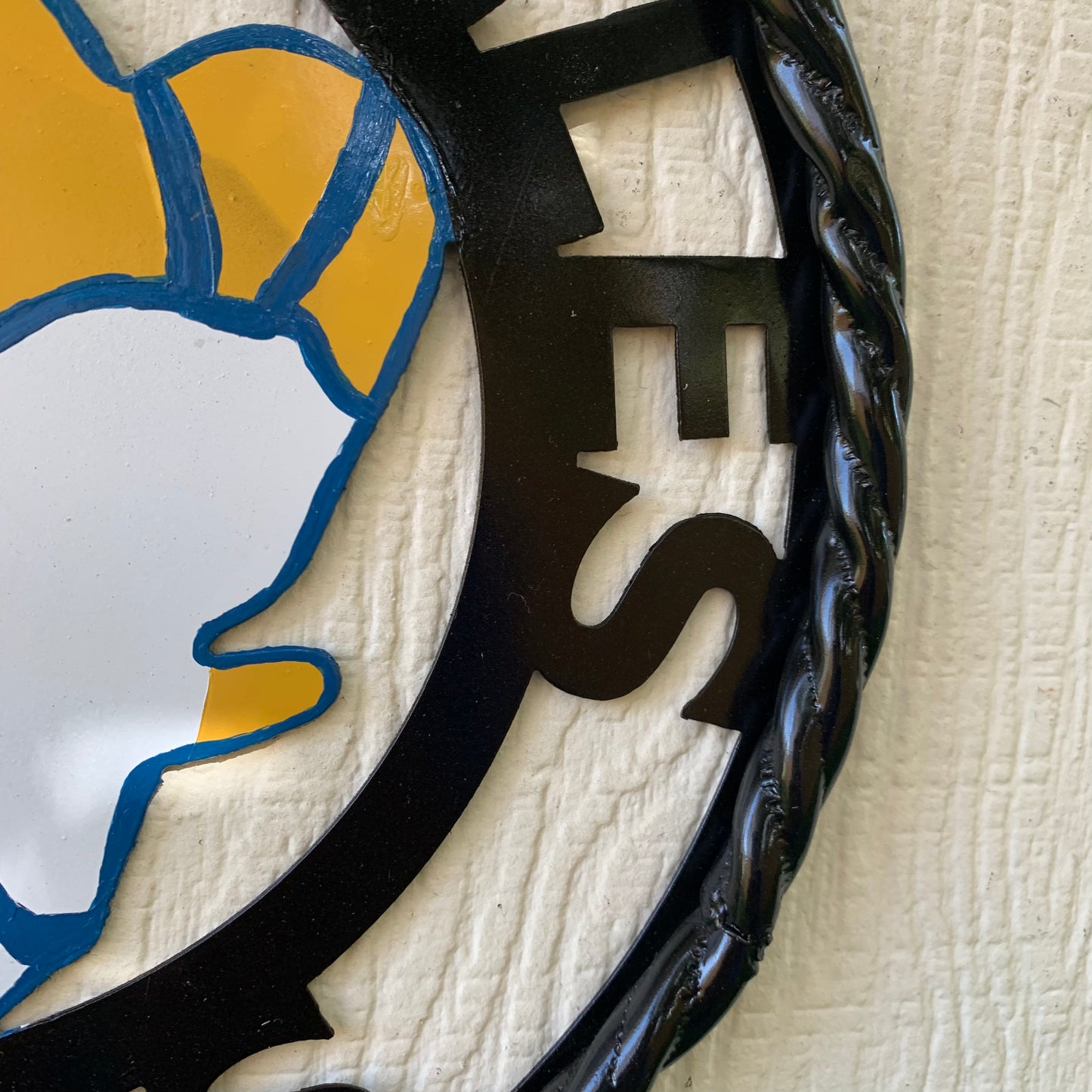 12", 18", 24", 32" LOS ANGES RAMS METAL CUSTOM VINTAGE CRAFT WALL ART TEAM SIGN HANDMADE