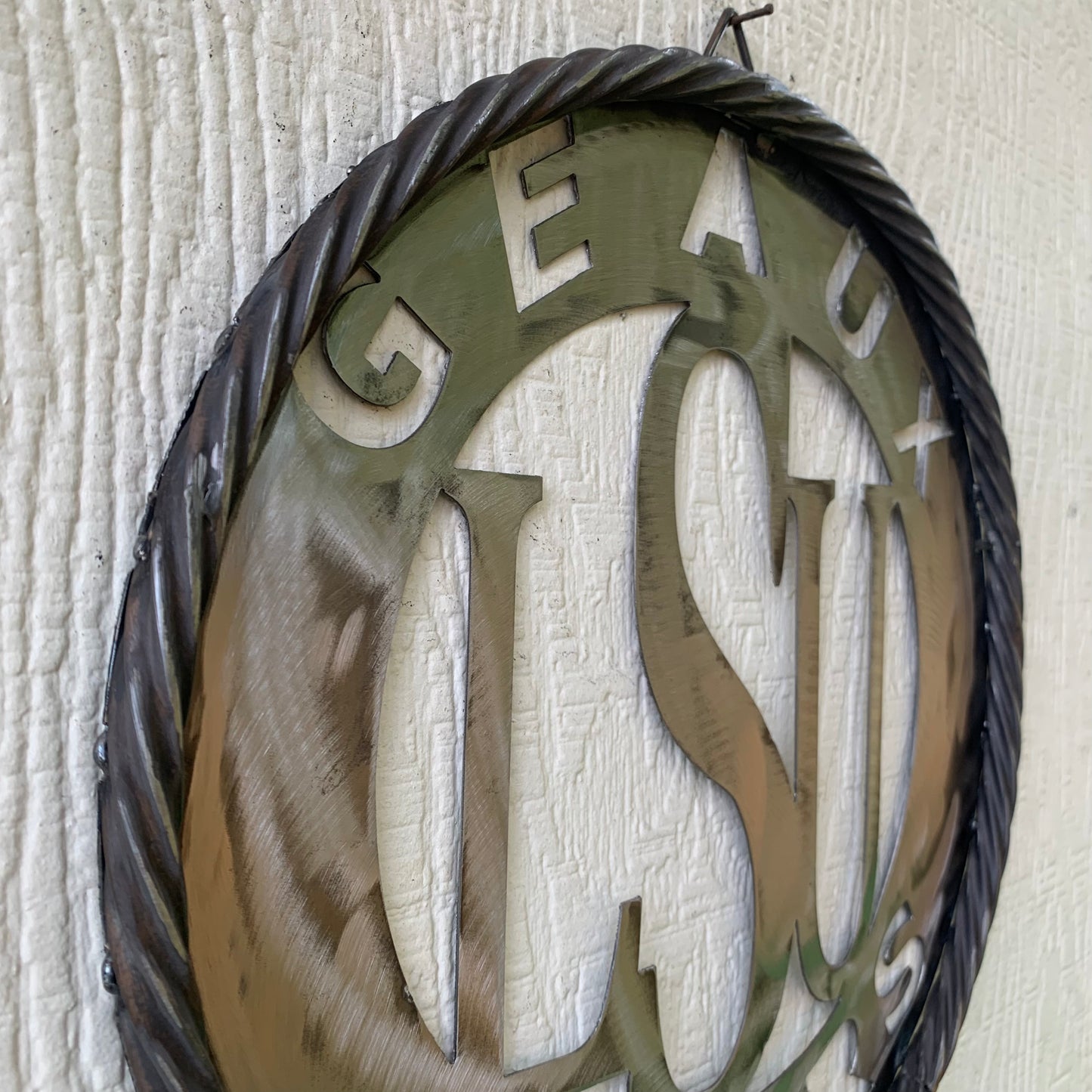 12",18",24",32" LSU GEAUX TIGERS CUSTOM RAW METAL VINTAGE CRAFT TEAM SIGN WESTERN HOME DECOR HANDMADE