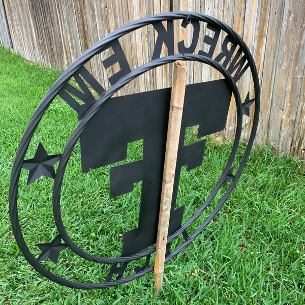 TEXAS TECH METAL COLLEGE WESTERN HOME DECOR WALL ART BRAND NEW