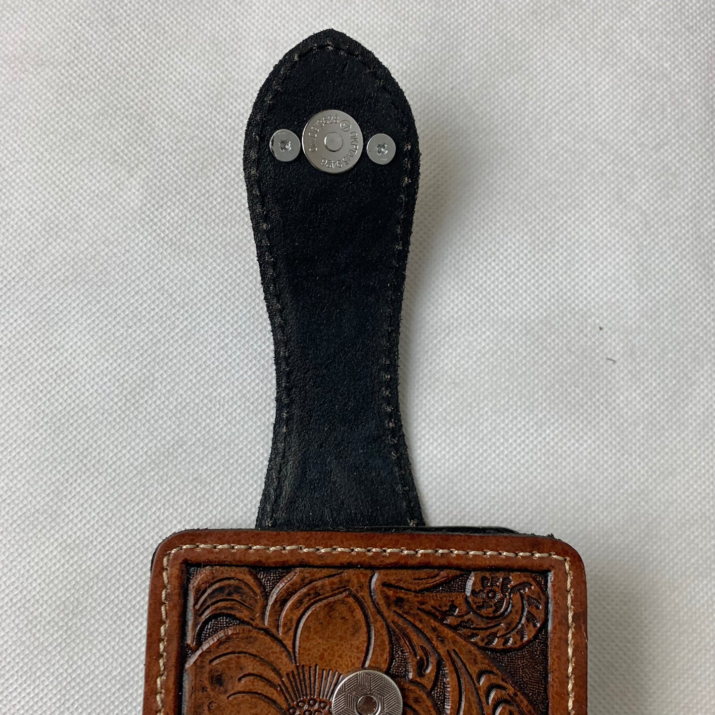 #WS341F 7" LONE STAR LEATHER HOLSTER COFEE BROWN LEATHER POUCH EXTRA LARGE  BELT LOOP HOLSTER CELL PHONE CASE UNIVERSAL OVERSIZE--FREE SHIPPING