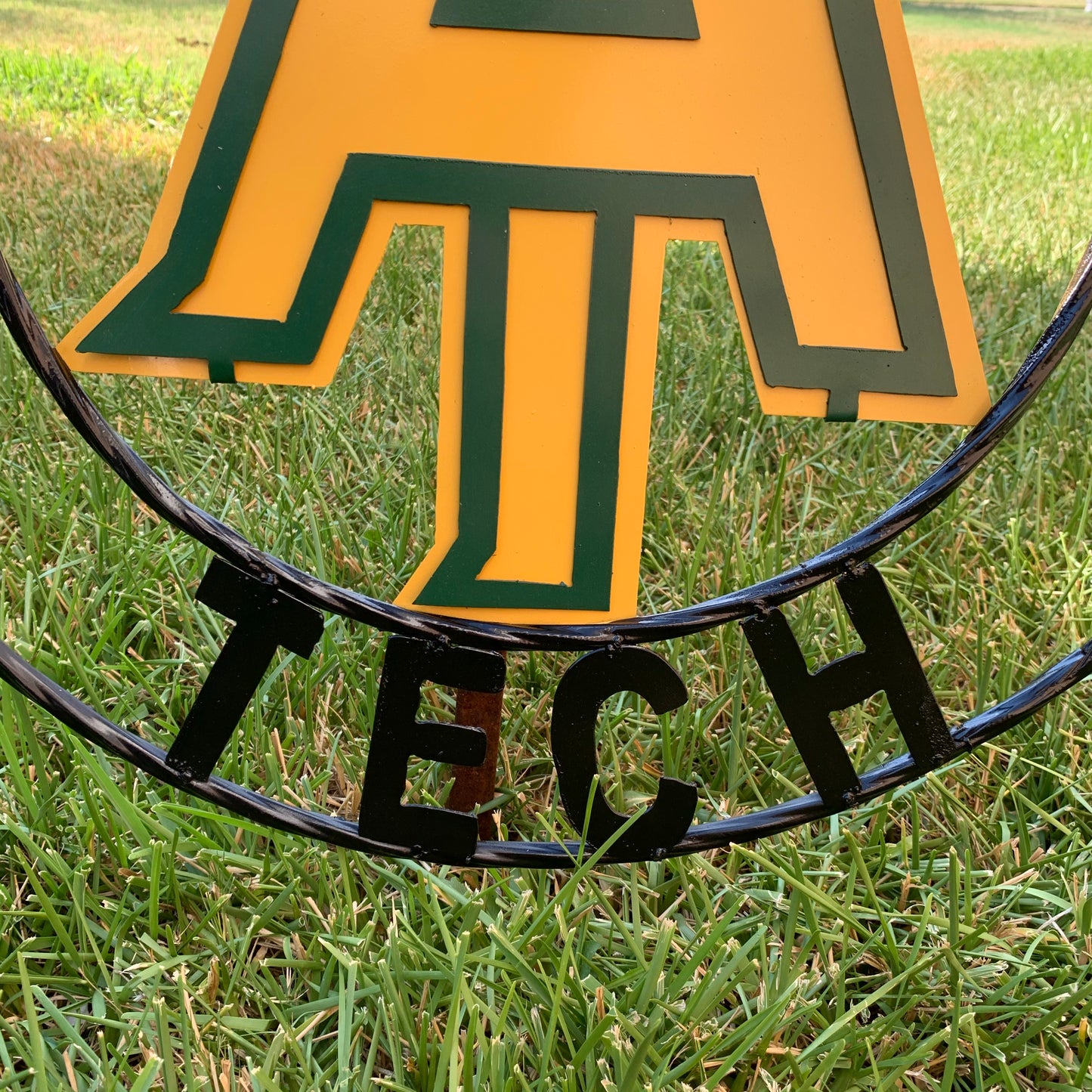 ARKANSAS TECH CUSTOM METAL VINTAGE CRAFT SIGN TEAM WESTERN HOME DECOR HANDMADE