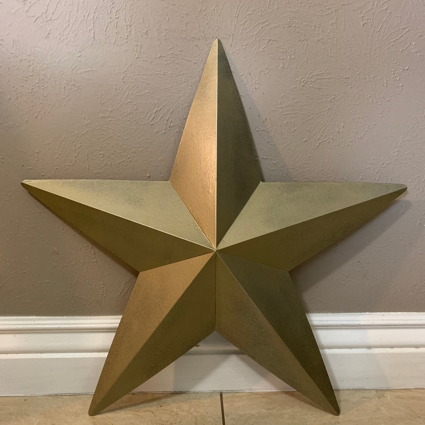 12", 16", 24", 30", 36" RUSTIC GOLD METALLIC BARN METAL STAR WALL ART WESTERN HOME DECOR VINTAGE RUSTIC ART NEW #EH12110
