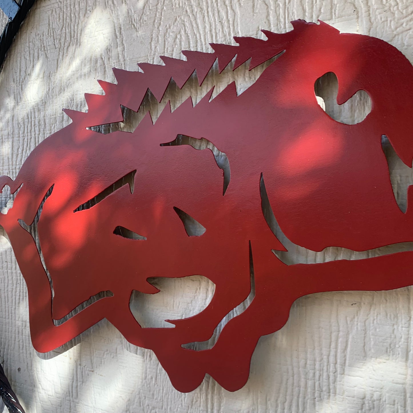 ARKANSAS RAZORBACKS CUSTOM METAL VINTAGE CRAFT SIGN TEAM WALL ART WESTERN HOME DECOR HANDAMADE