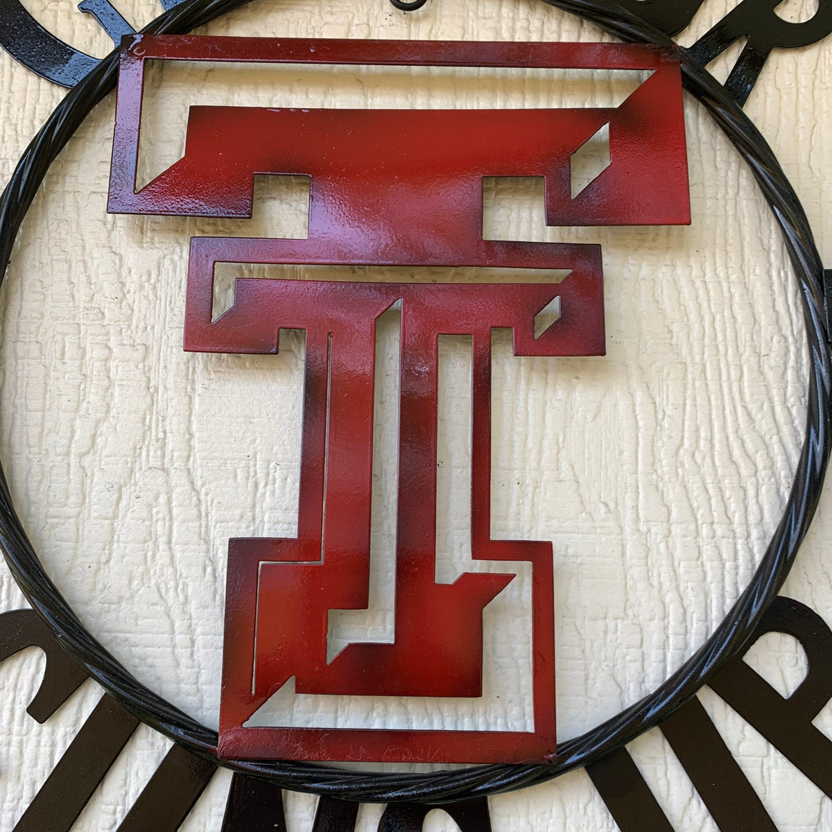 12", 18", 24", 32" GET YOUR GUNS UP TEXAS TECH CUSTOM METAL VINTAGE CRAFT TEAM SIGN