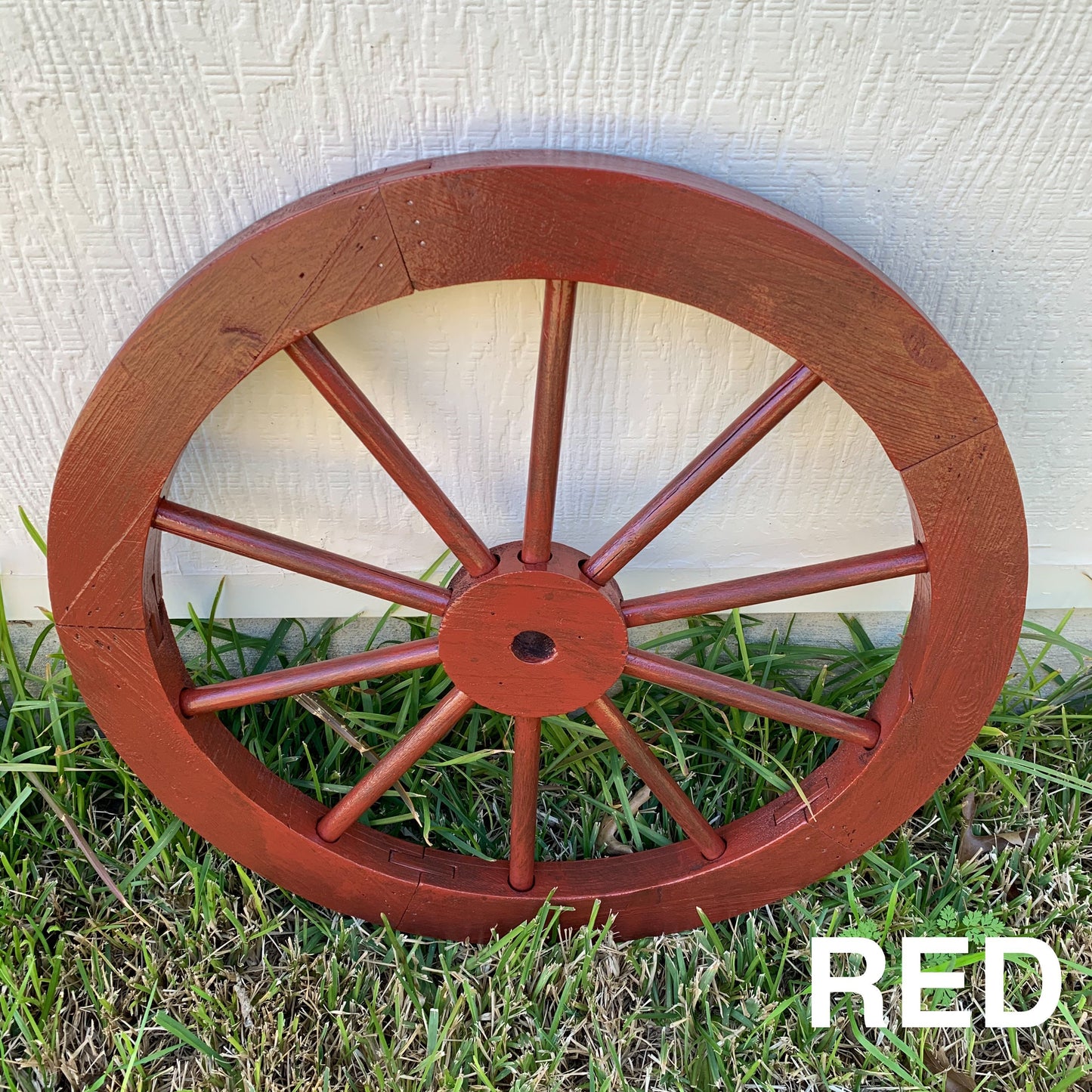 16",24",30" WAGON WHEEL BROWN BARN WOOD WESTERN HOME DECOR RUSTIC HANDMADE CRAFT
