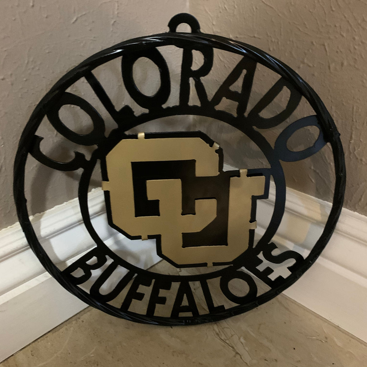 COLORADO BUFFALOES CUSTOM METAL VINTAGE CRAFT SIGN TEAM ART WESTERN HOME DECOR HANDMADE