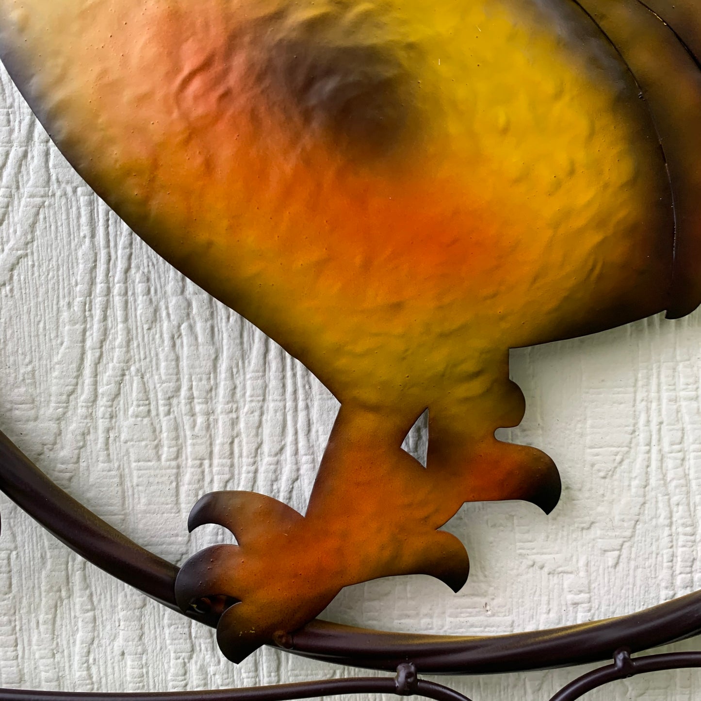ROOSTER WELCOME 24" METAL SCROLL STYLE WESTERN HOME DECOR HANDMADE NEW-#EH10143