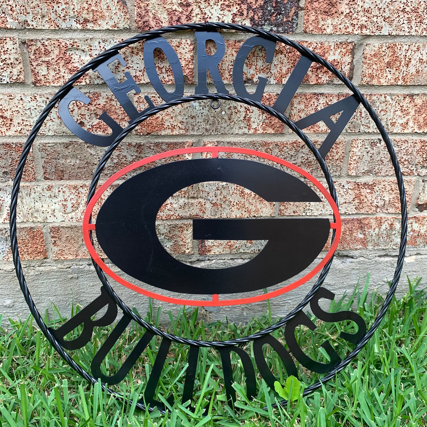 12", 18", 24", 32" GEORGIA BULLDOGS METAL SIGN VINTAGE CUSTOM TEAM ART