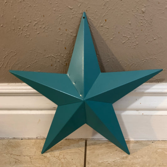 TEAL BARN METAL STAR WESTERN HOME DECOR VINTAGE RUSTIC BRONZE ART NEW, 3",4",5",6",9",12"