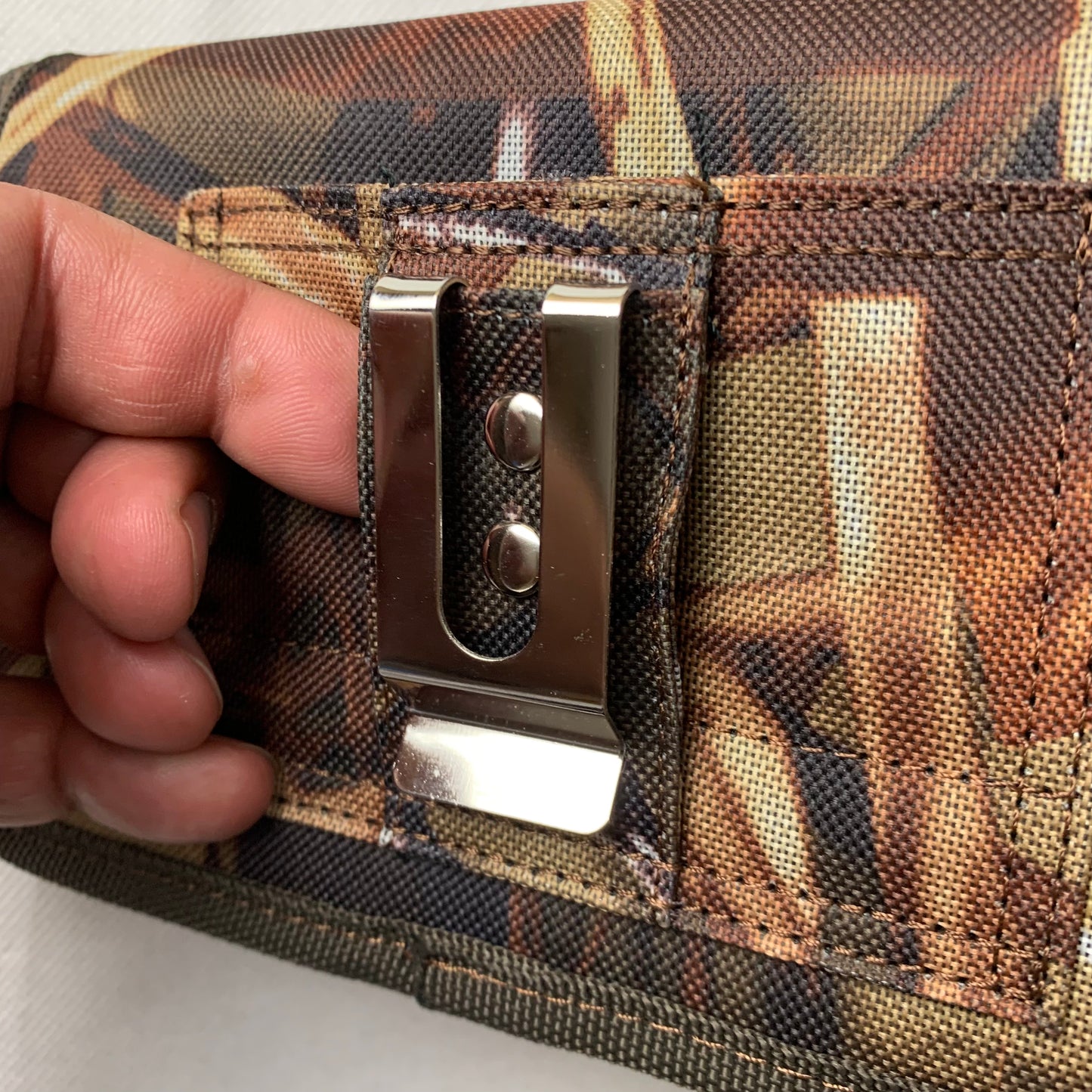 7" LUXMO WIRELESS XL MEGA EXTRA LARGE HORIZONTAL CAMO RUGGED POUCH VELCO CLOSURE  &  BELT LOOP CLIP HOLSTER CELL PHONE CASE UNIVERSAL OVERSIZE