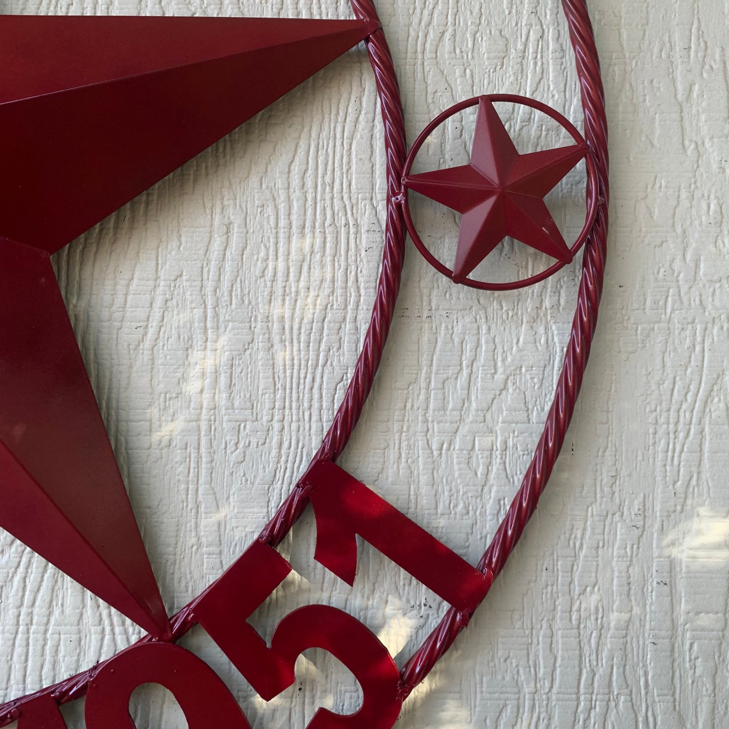 RAGETH STYLE YOUR CUSTOM STAR METAL NAME RUSTIC BURGUNDY RED PHILLIPS CUSTOM 3d STAR METAL NAME BARN STAR TWISTED ROPE RING DESIGN METAL WALL ART HOME DECOR ANY SIZE